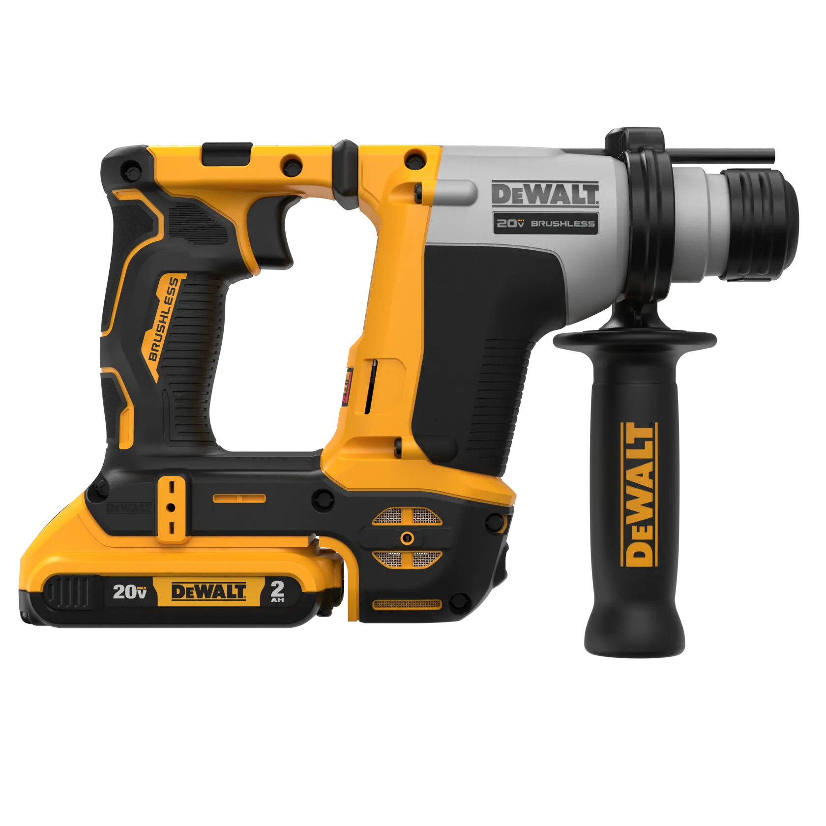 DEWALT® 20V MAX* ATOMIC™ 5/8-in. Brushless Cordless SDS PLUS Rotary Hammer Kit thumbnail 4
