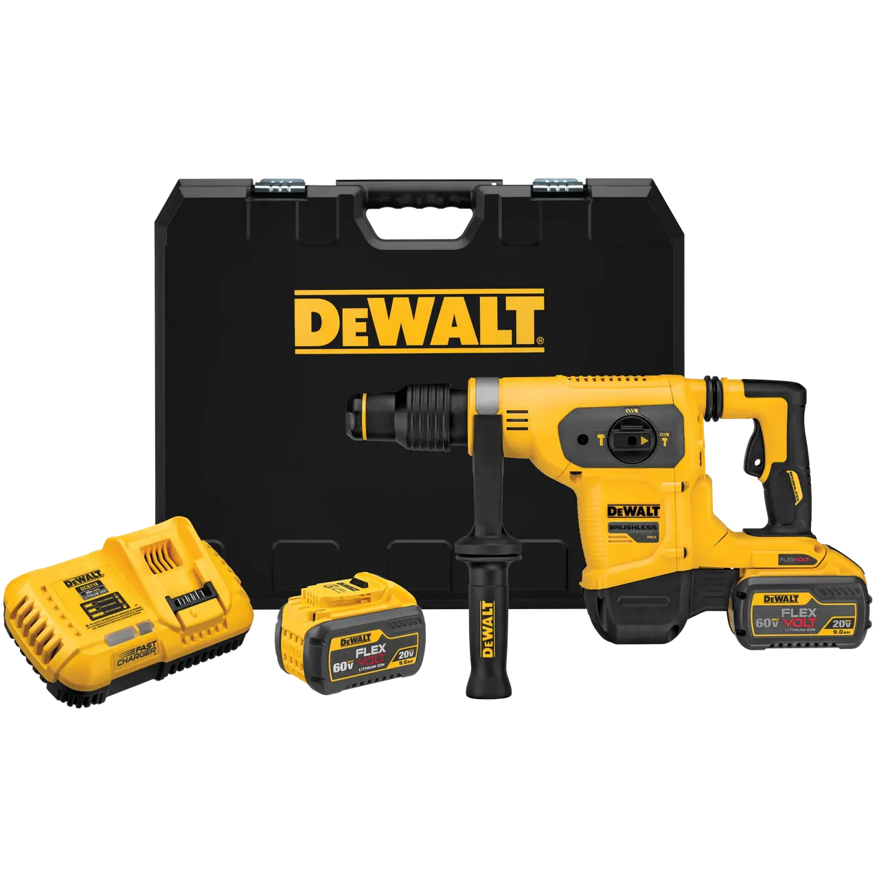 60V MAX 1-9/16-in Brushless Cordless Combination Rotary Hammer Kit