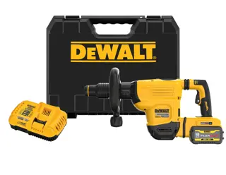 DEWALT® FLEXVOLT 60V MAX* Cordless 15 lb. 3/4-in. (19mm) SDS Max Chipping Hammer with (1) 9.0 Ah Battery and Charger