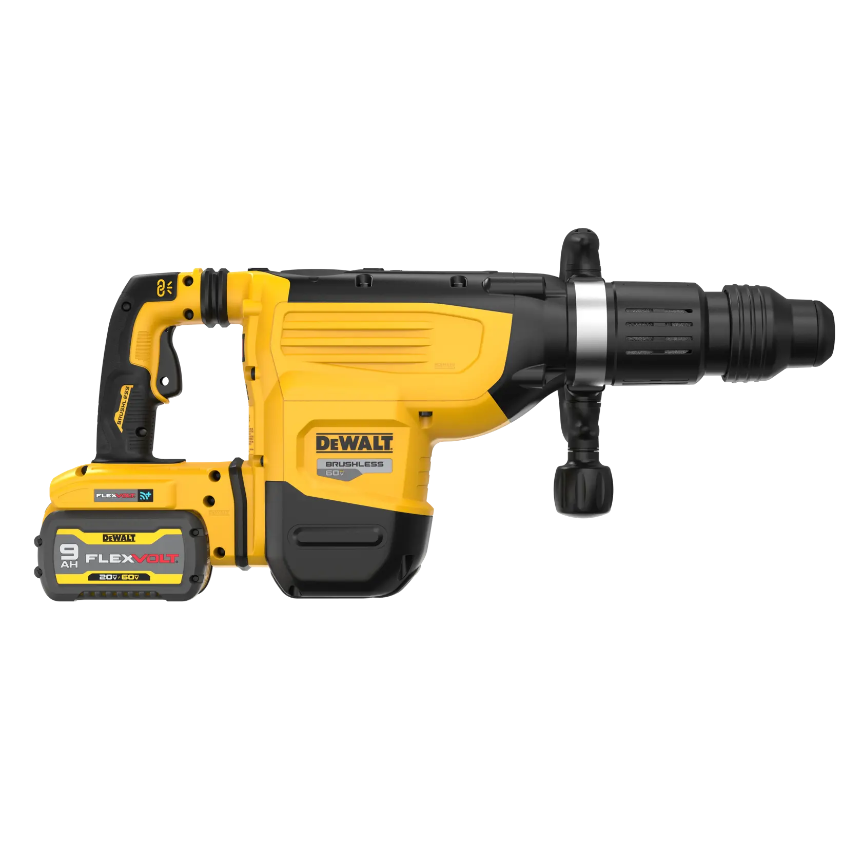 DEWALT® 60V MAX* 22 lb Cordless SDS MAX Chipping Hammer Kit thumbnail 4