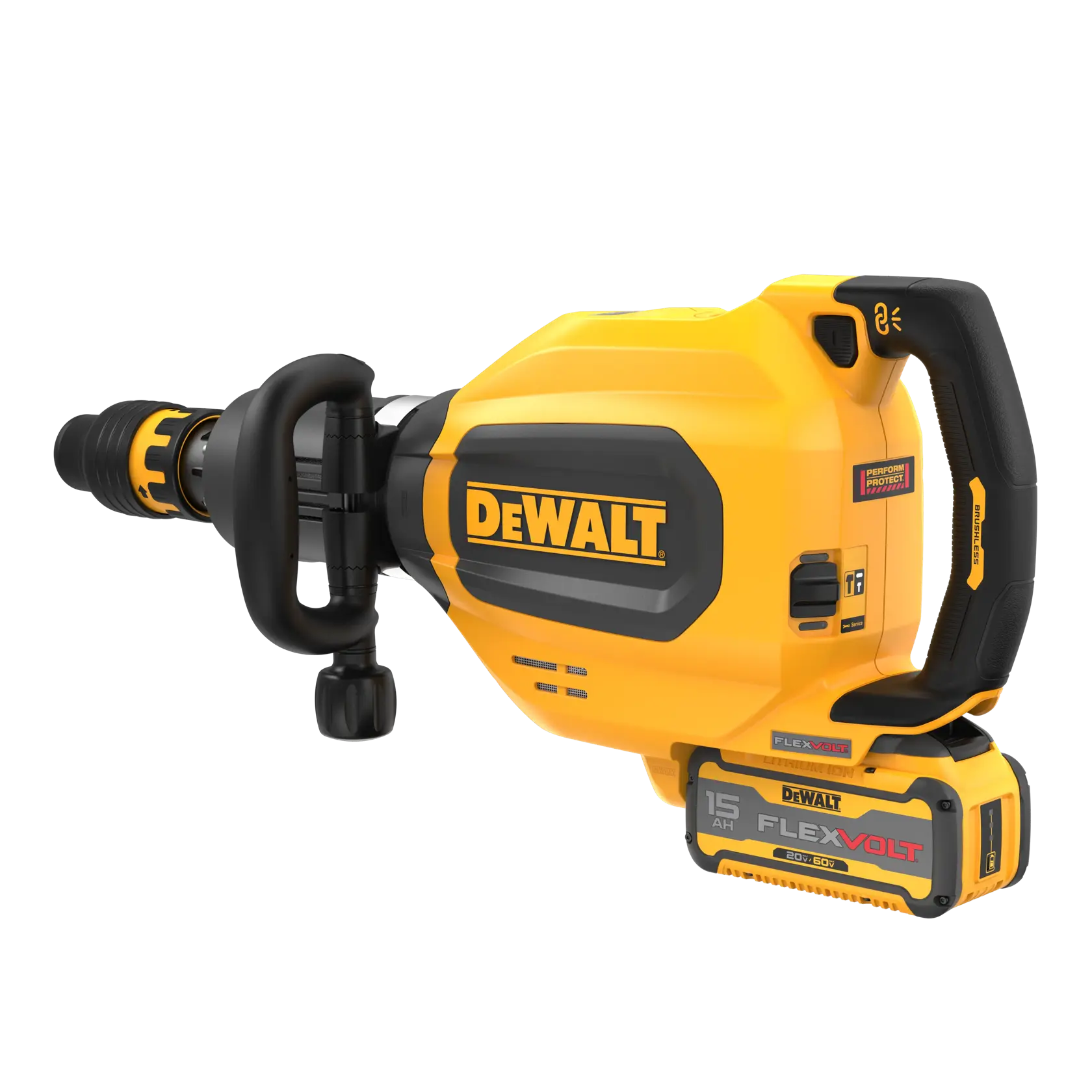 DEWALT® 60V MAX* 27 LBS SDS MAX INLINE CHIPPING HAMMER thumbnail 5