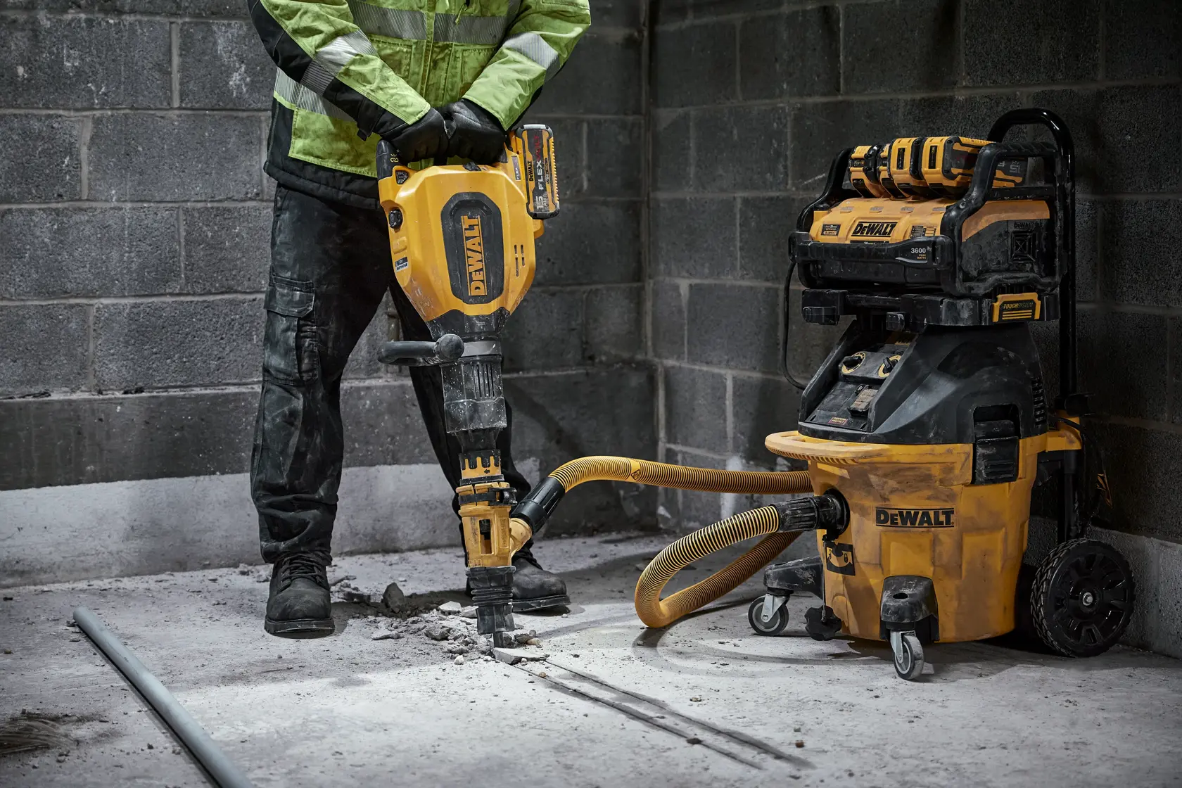 38Lb Cordless Breaker small slab repair