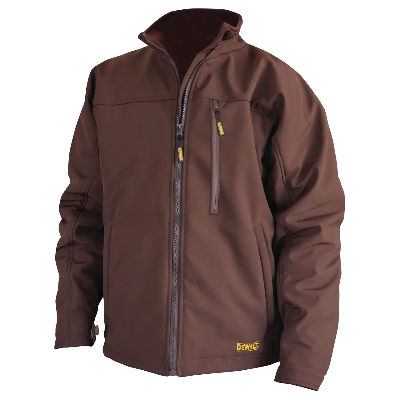 Tobacco Soft Shell Heated Work Jacket Kit