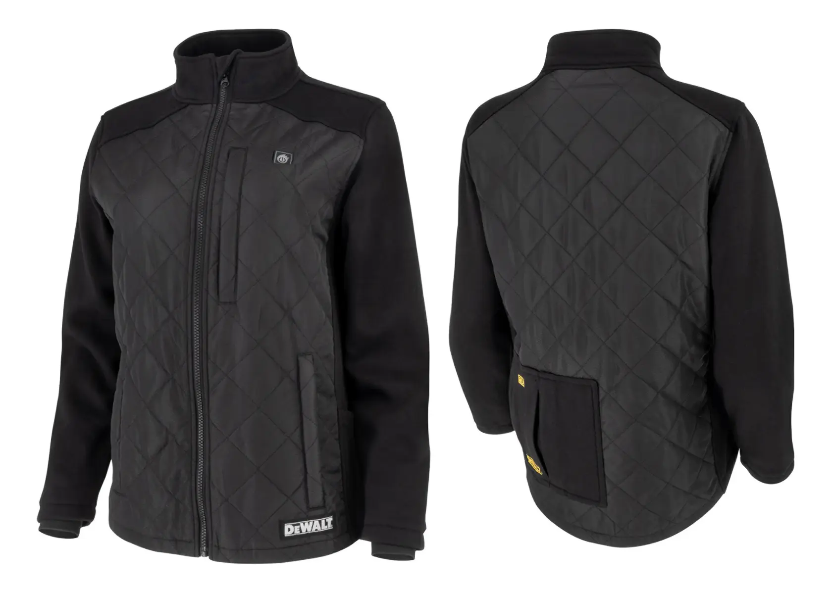DEWALT® Women's Heated Hybrid Jacket - Black - Size M - Kitted thumbnail 5