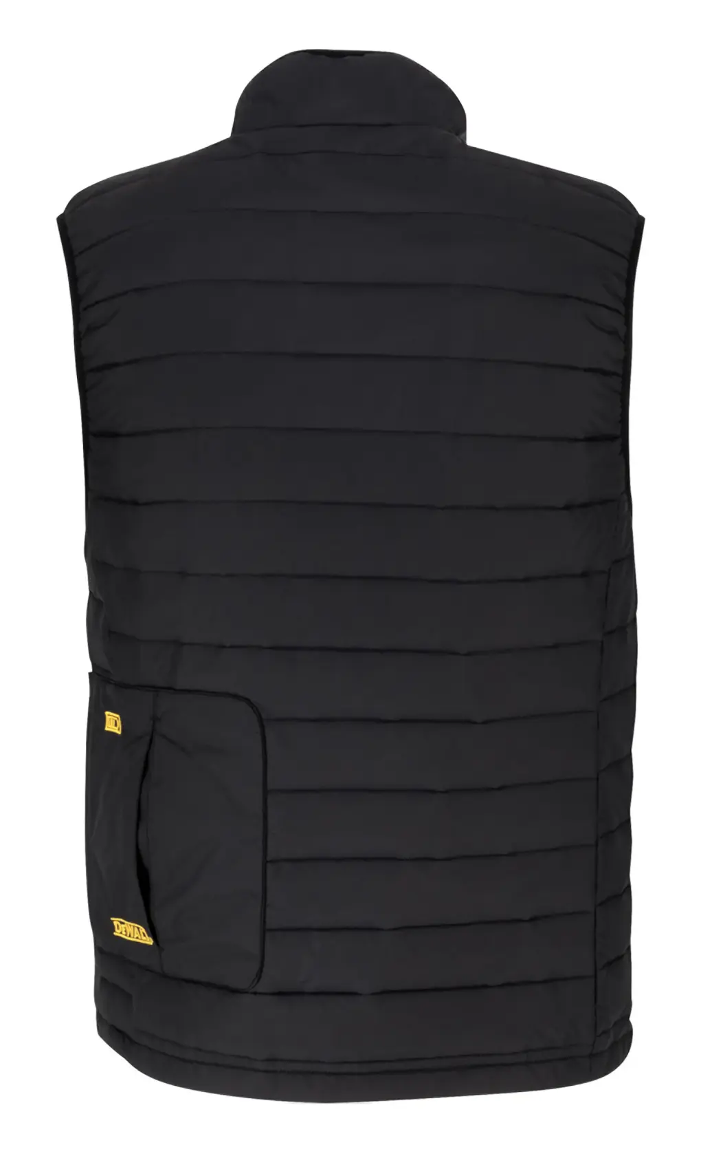 DEWALT® Men's Heated Puffer Vest - Black - Size 2X - Kitted thumbnail 4