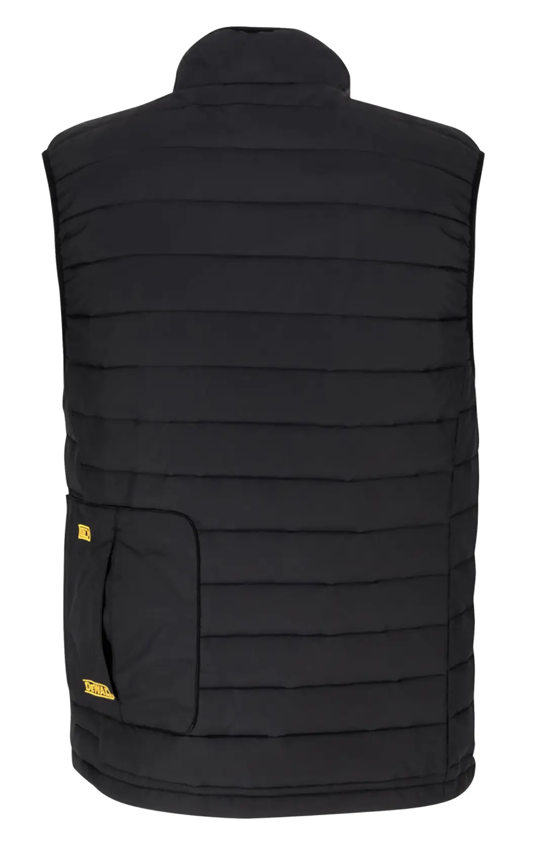 DEWALT® Men's Heated Puffer Vest - Black - Size 3X - Kitted thumbnail 4