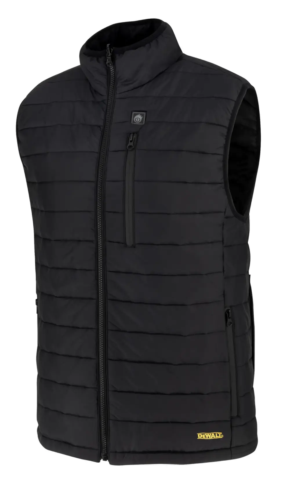 DEWALT® Men's Heated Puffer Vest - Black - Size L - Kitted