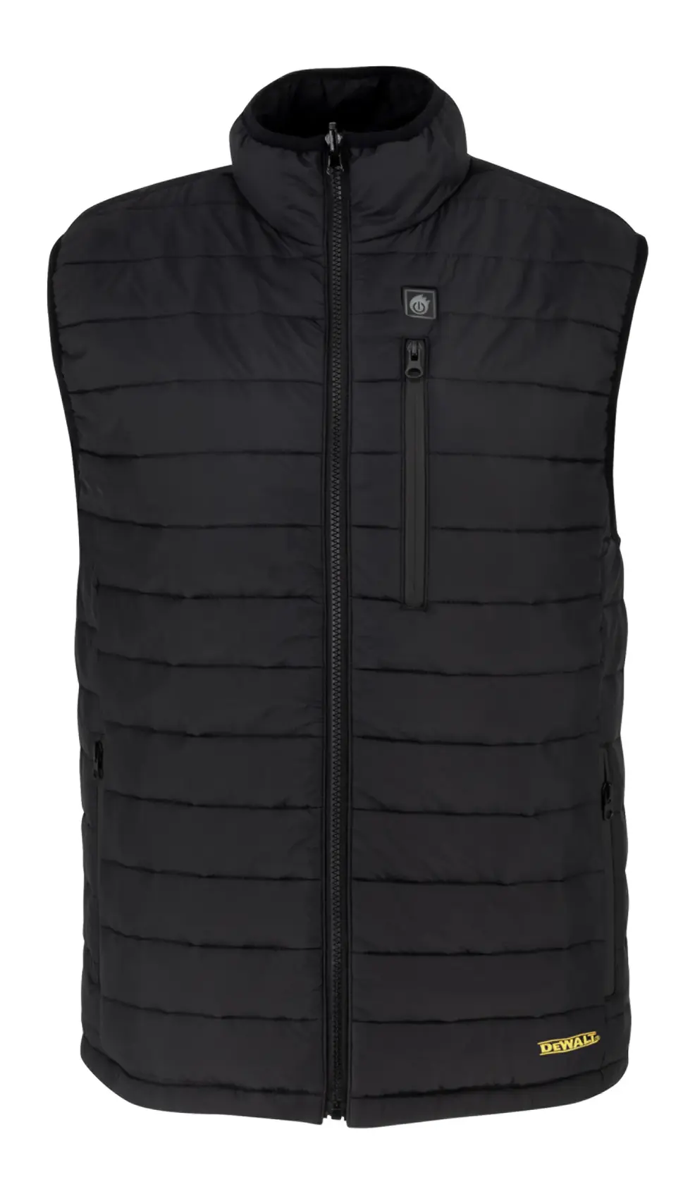 DEWALT® Men's Heated Puffer Vest - Black - Size L - Kitted thumbnail 3