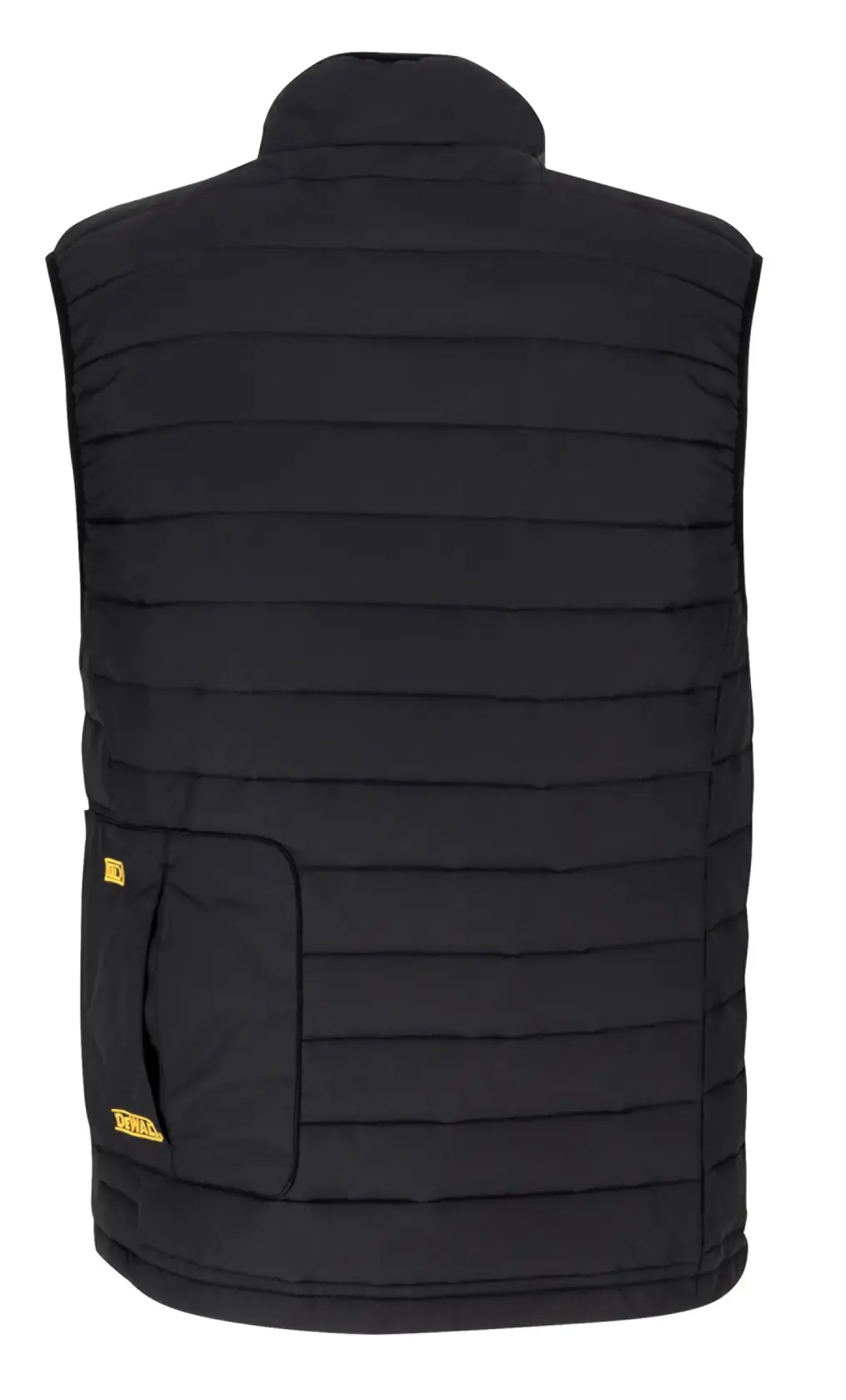 DEWALT® Men's Heated Puffer Vest - Black - Size S - Kitted thumbnail 4