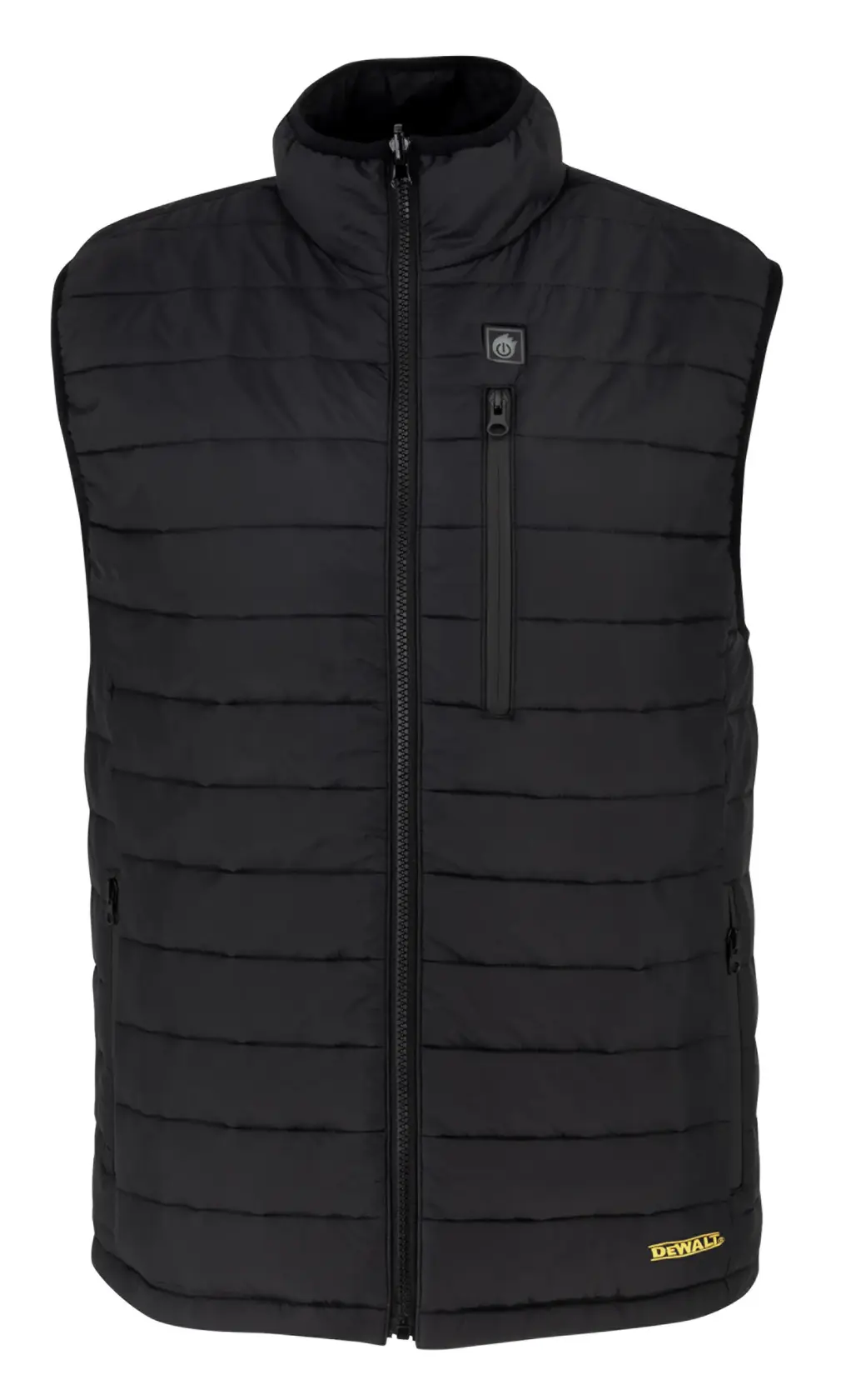 DEWALT® Men's Heated Puffer Vest - Black - Size XL - Kitted thumbnail 3