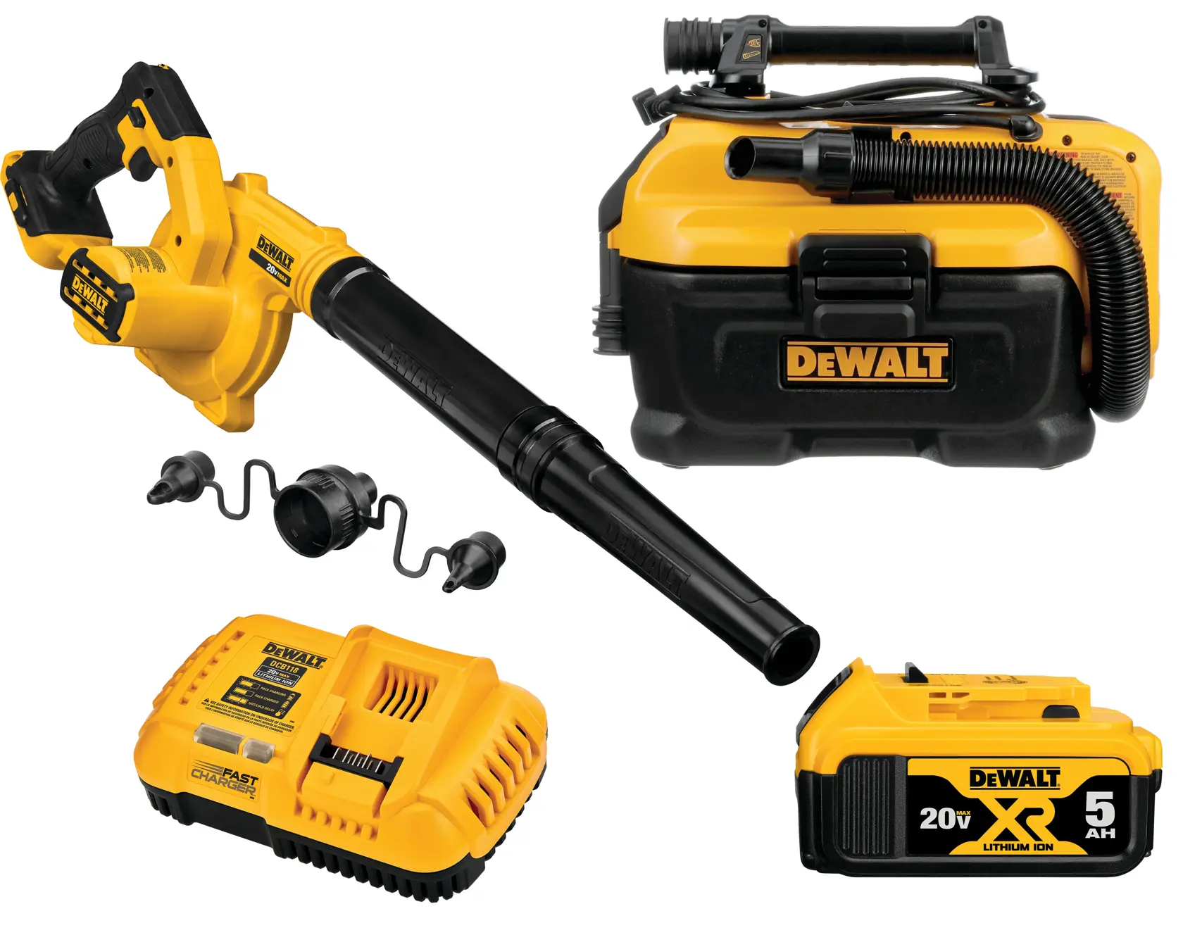 20 Volt 2 Tool Combo Kit Blower & Vacuum.