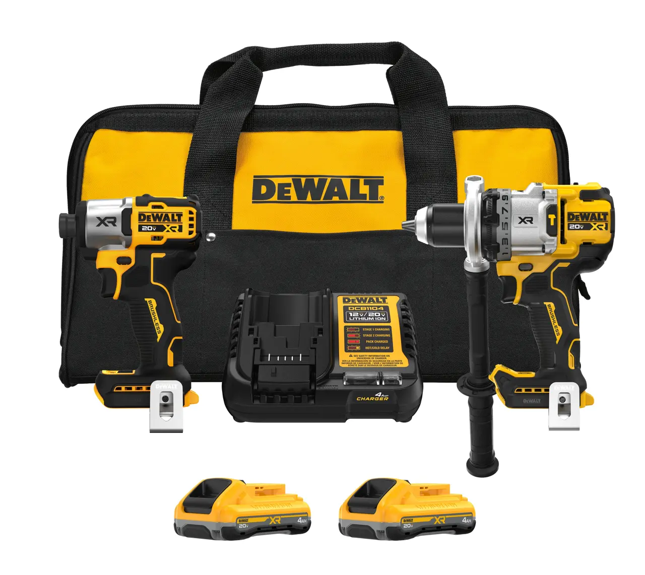 20V MAX XR 3-Speed Hammer Drill & Impact 2-Tool Combo Kit