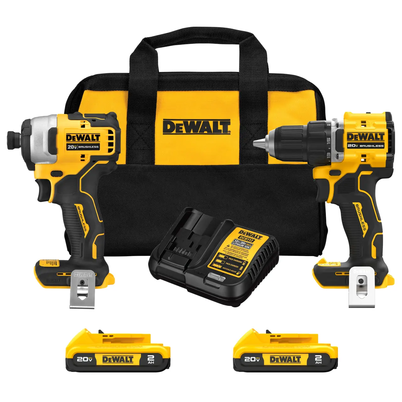 ATOMIC 20V MAX Brushless Compact Drill/Driver and Impact Driver Combo Kit