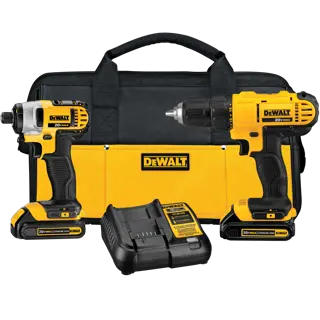 Lithium Ion Drill Driver/Impact Driver with its complete kit