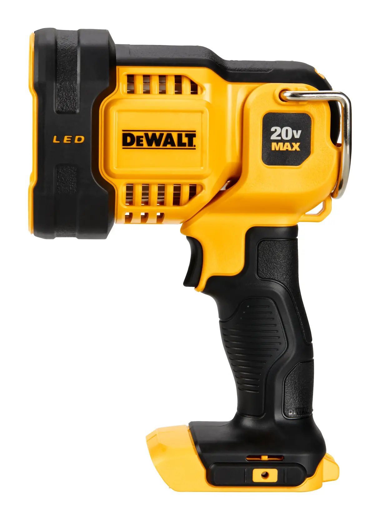 profile of Jobsite LED spotlight