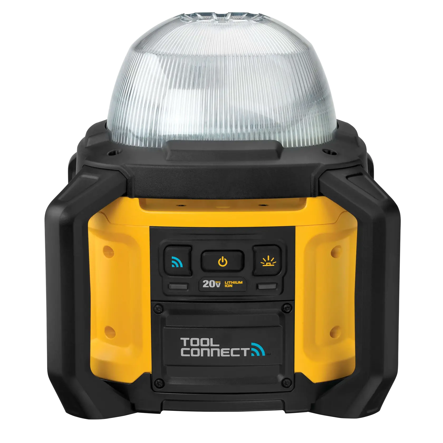 Back view of Tool Connect all purpose cordless work light