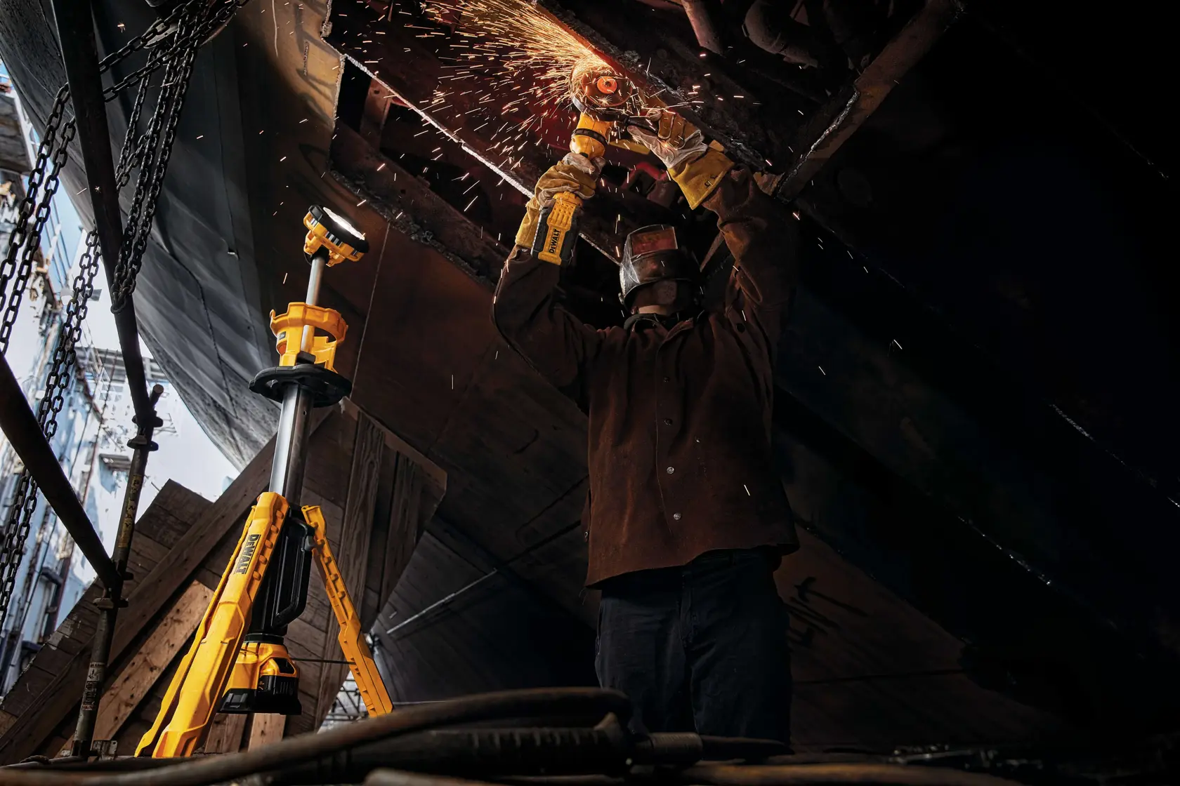 DEWALT® 20V MAX* Cordless Tripod Light (Light Only)