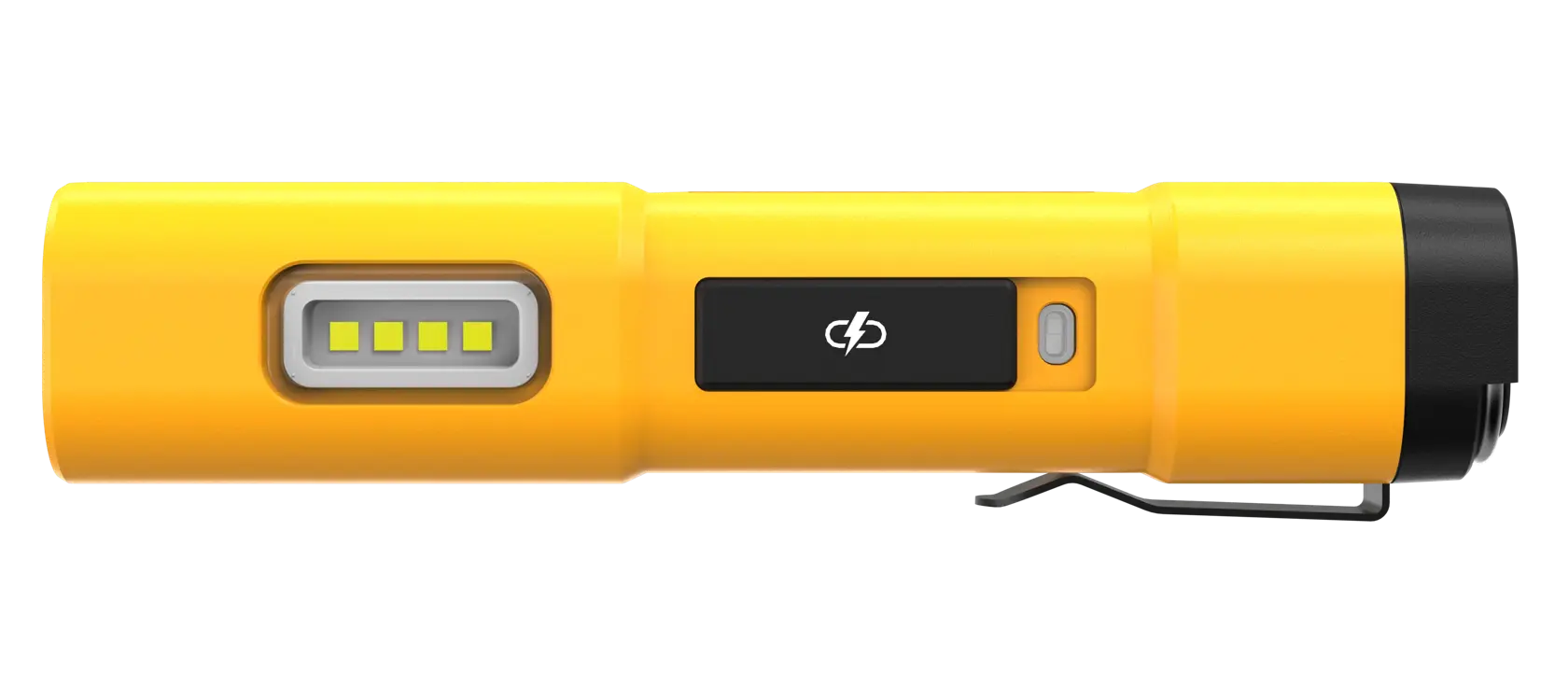 DEWALT Flash Light 3/4 facing front birds eye view 