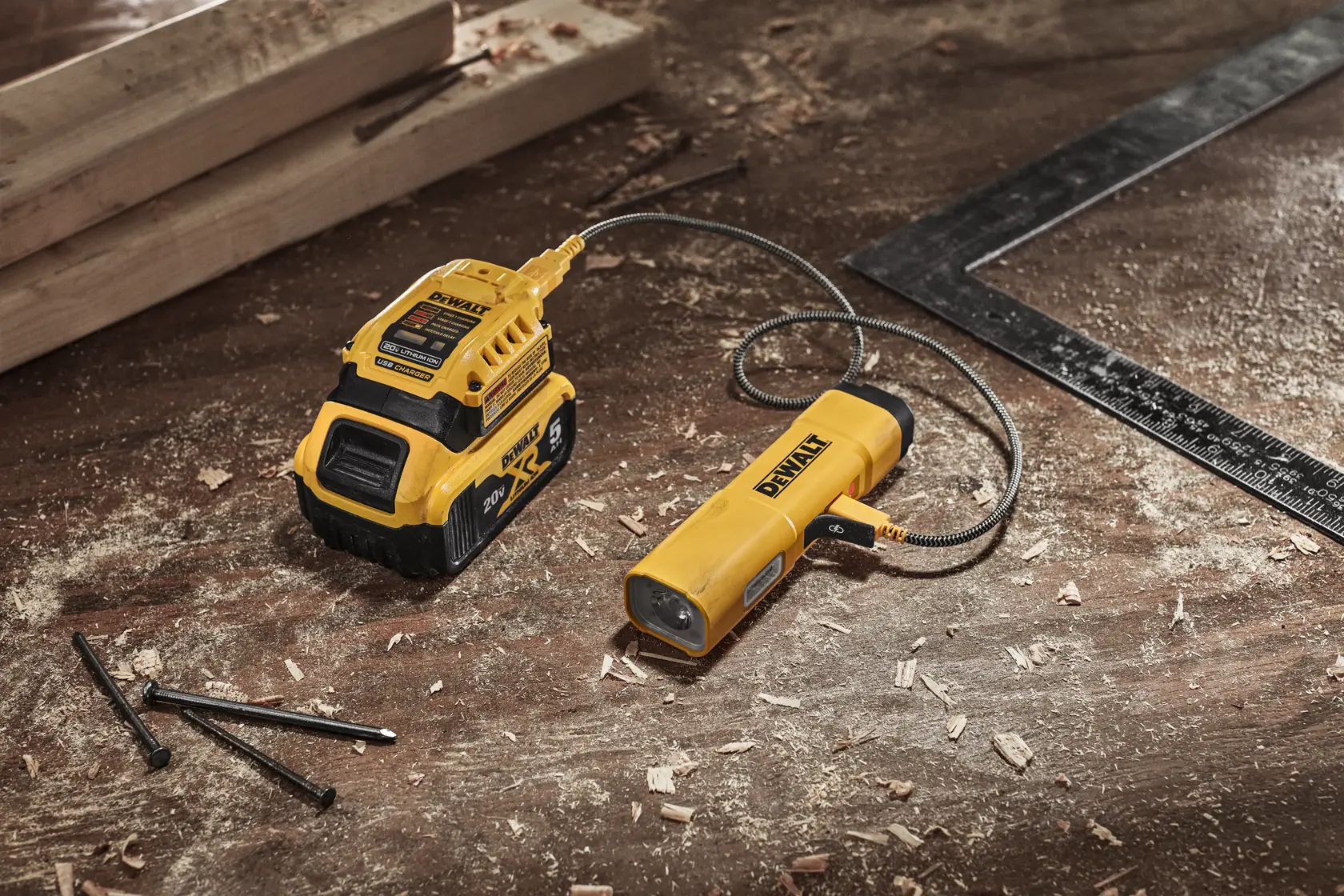 DEWALT® Rechargeable LED Flashlight