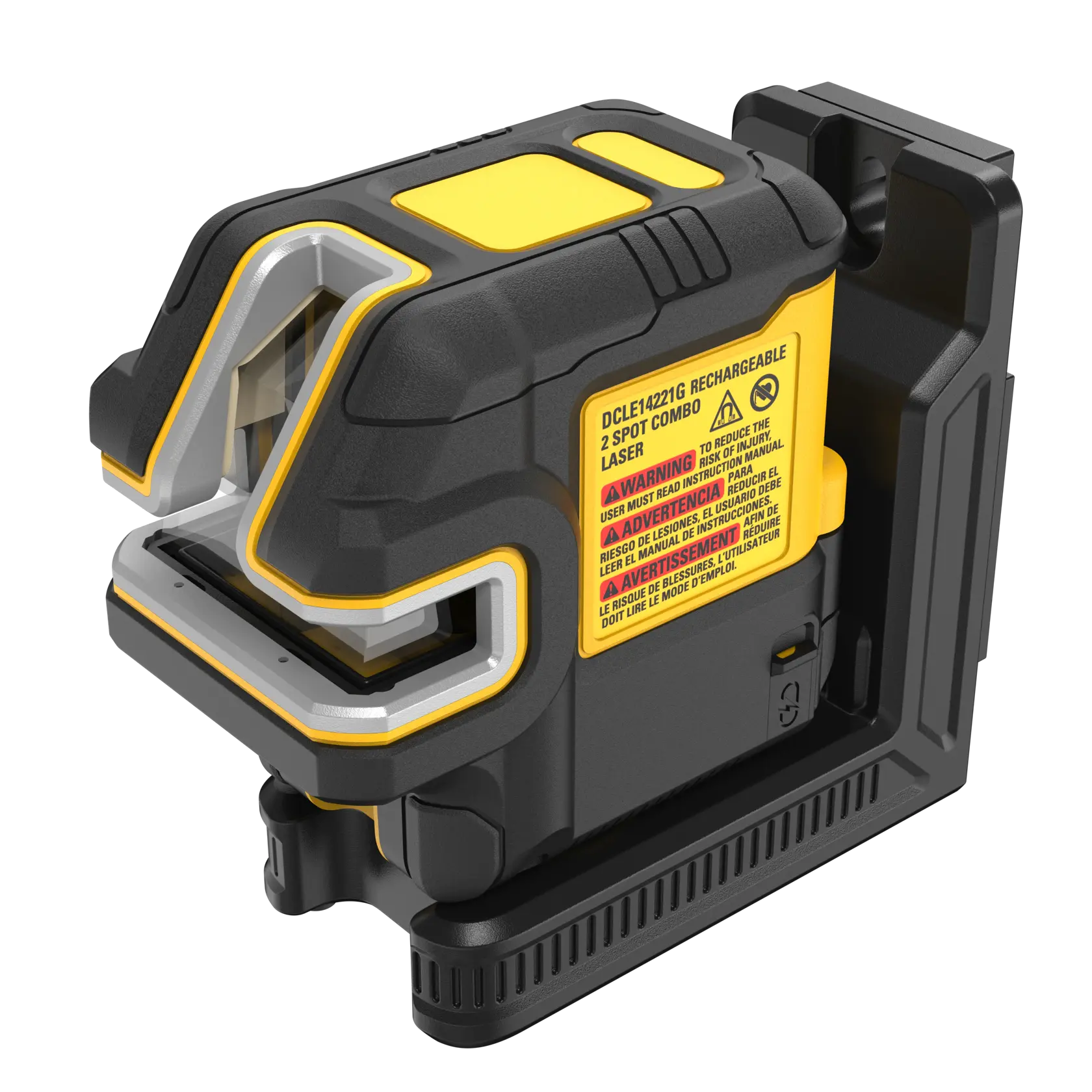 DEWALT® USB Green 2-Spot & Crossline Laser Kit thumbnail 6