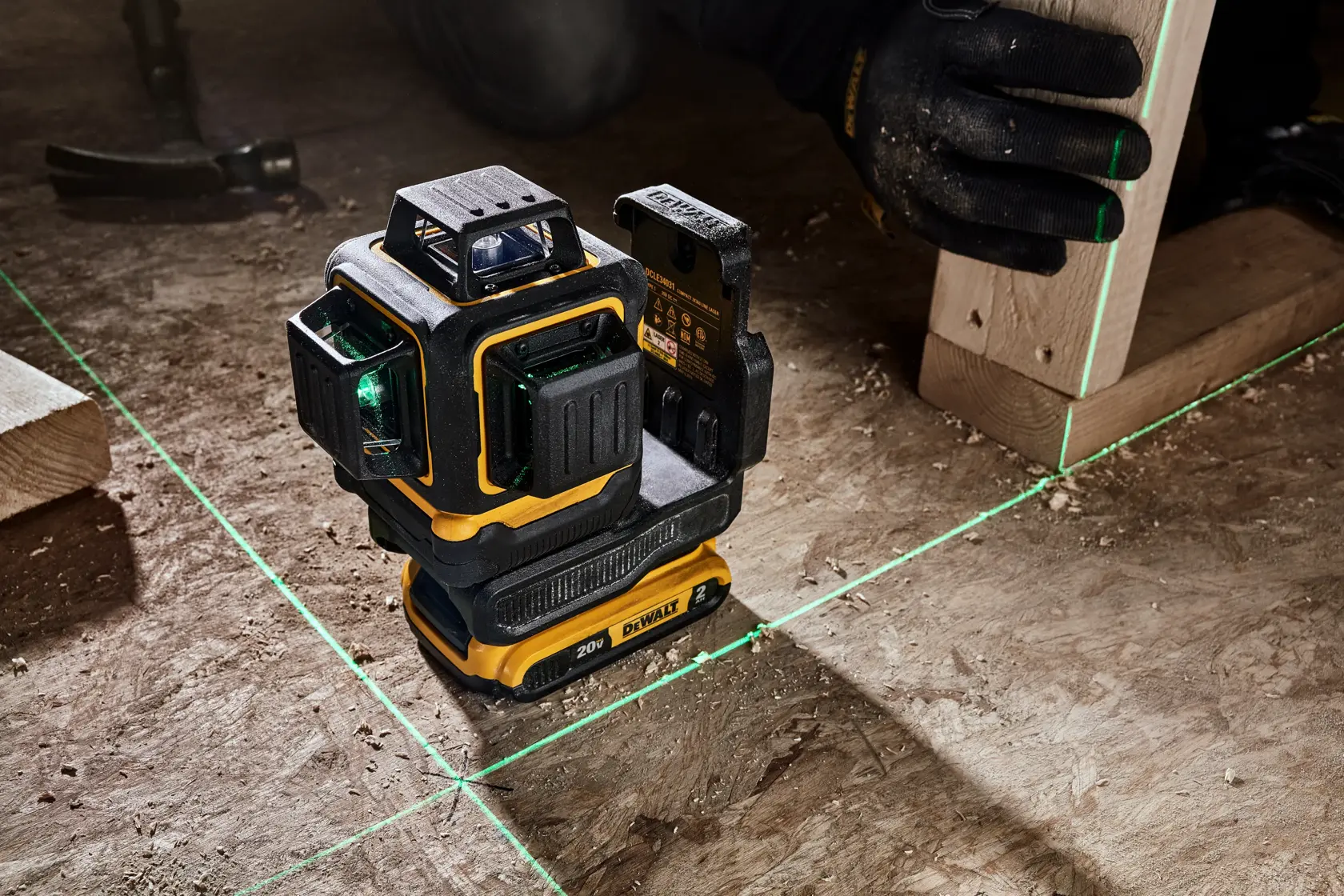 DEWALT® 20V 3x360 Line Laser