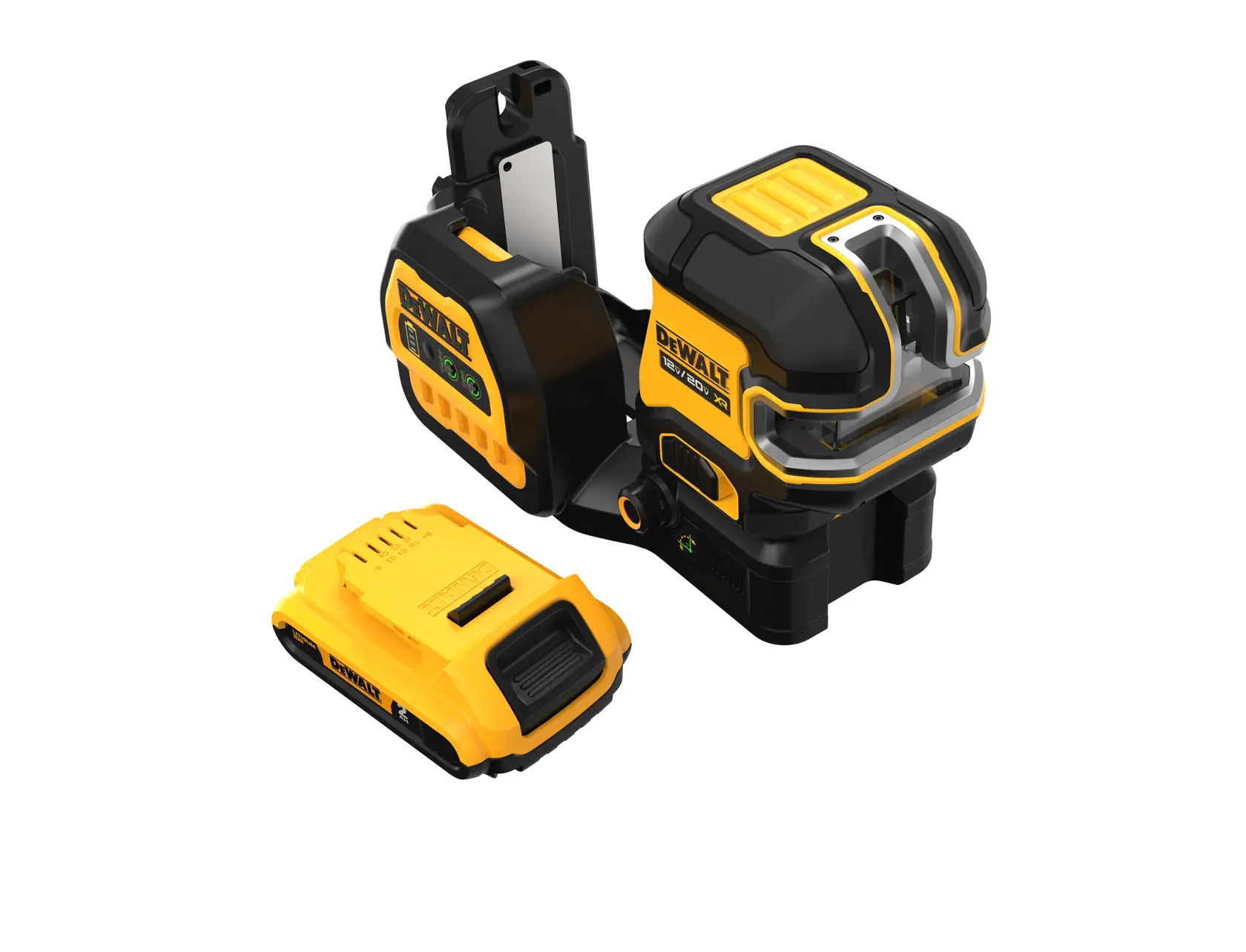 DEWALT® 20V MAX* 5 Spot Green Line Laser Kit thumbnail 2