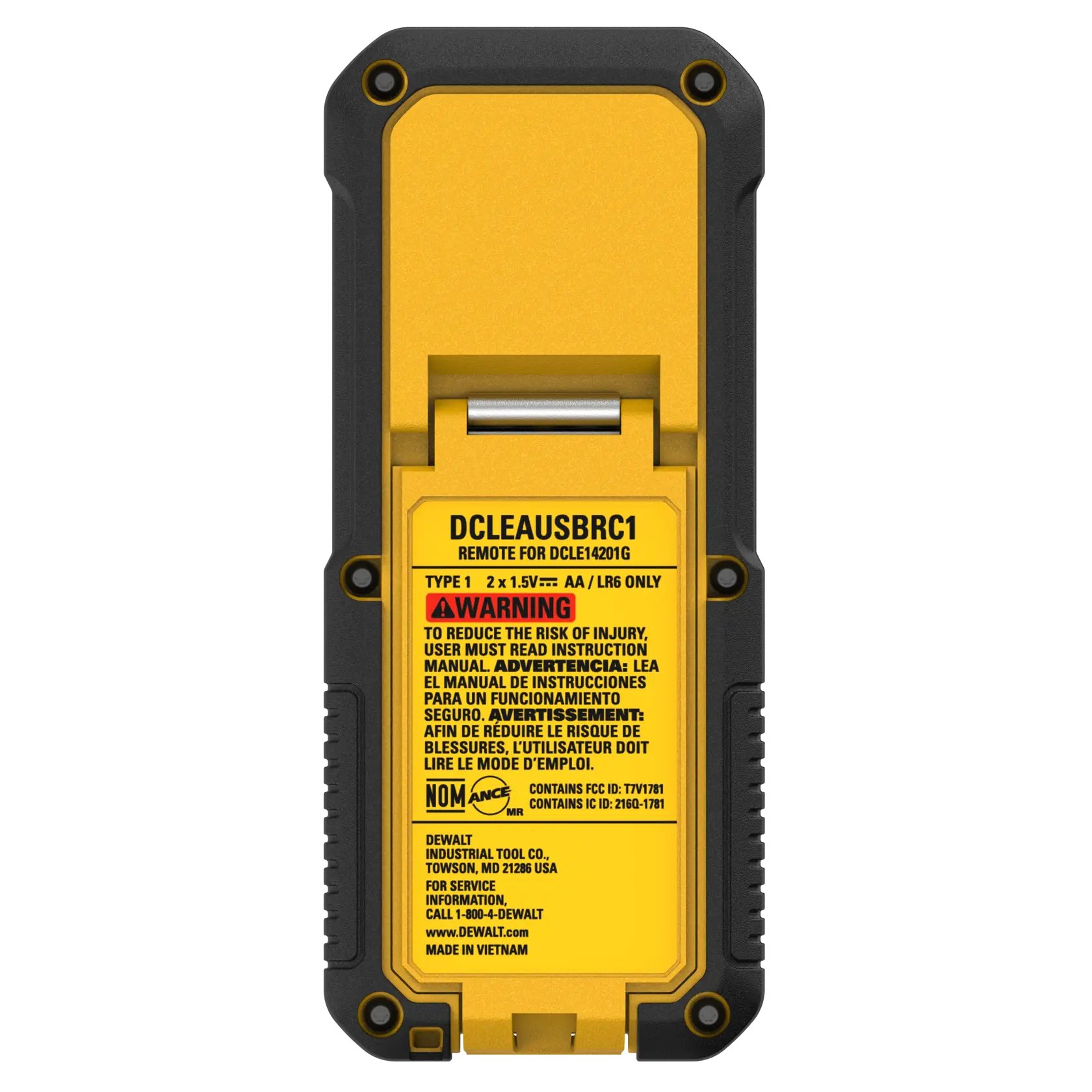 Bluetooth Remote Control for USB DEWALT® Green Cross Line Laser DCLE14201G/GB thumbnail 4