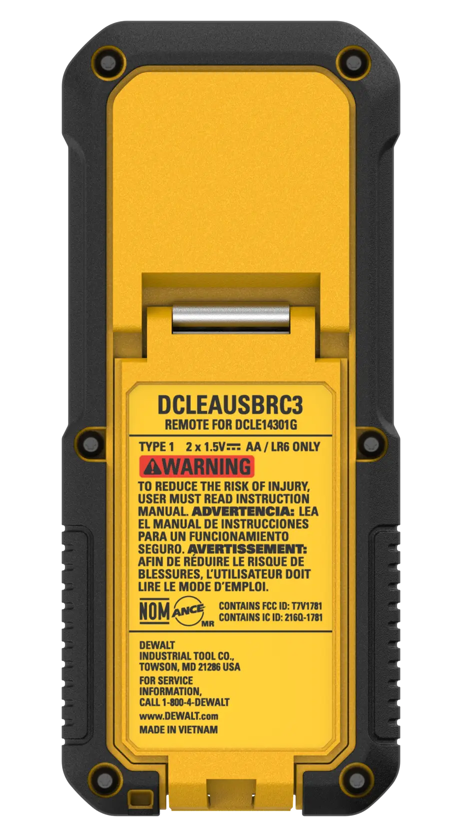 DEWALT® Remote Control for USB DCLE14301G/GB Green 3X180° Line Laser thumbnail 4