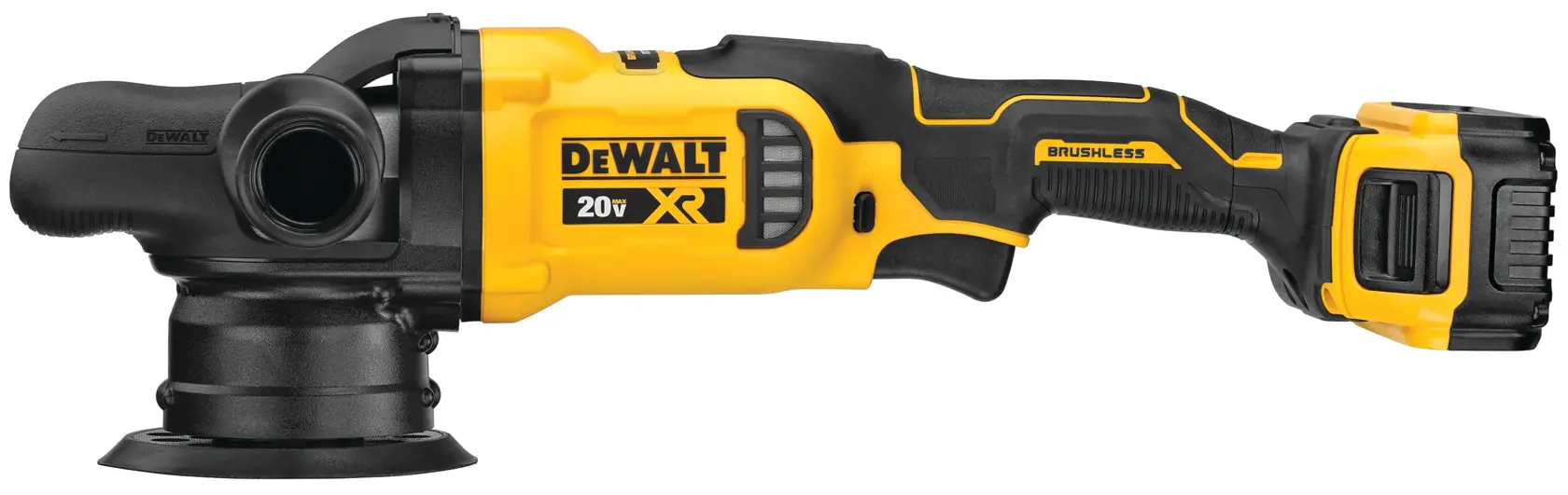 DEWALT® 20V MAX* XR® 5-in. Cordless Variable-Speed Random Orbit Polisher Kit