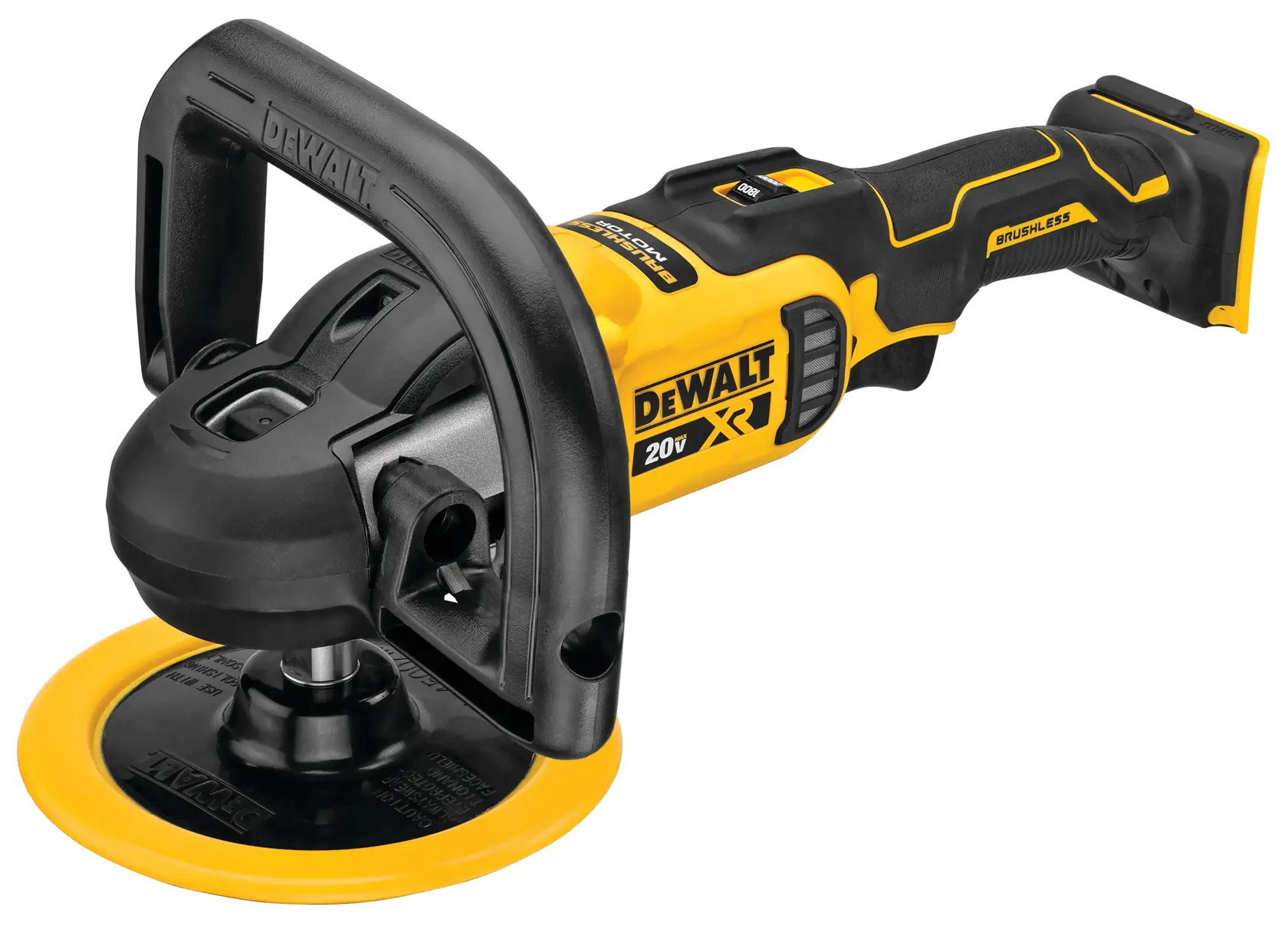 DEWALT® 20V Max* XR® Cordless 7-in. (180mm) Variable Speed Rotary Polisher (Tool Only) thumbnail 4