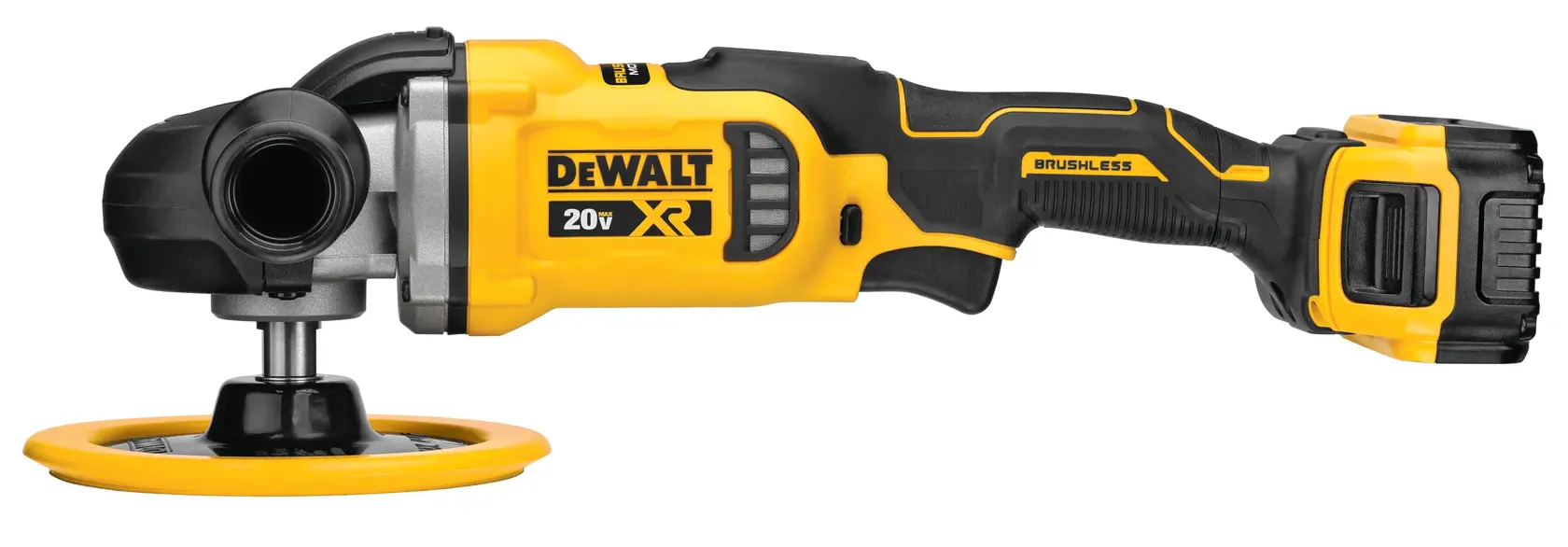 DEWALT® 20V MAX* XR® 7-in. Cordless Variable-Speed Rotary Polisher Kit