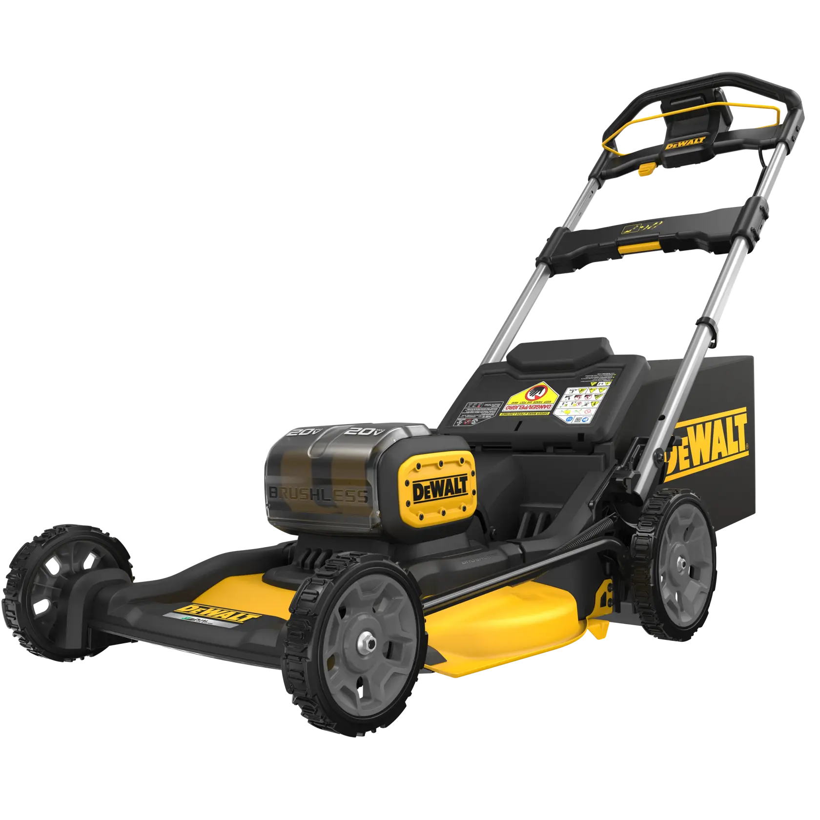 DEWALT® 2x20V MAX* XR 21-in. (533mm) Cordless Push Lawn Mower with (2) 10.0 Ah Batteries and Charger thumbnail 6