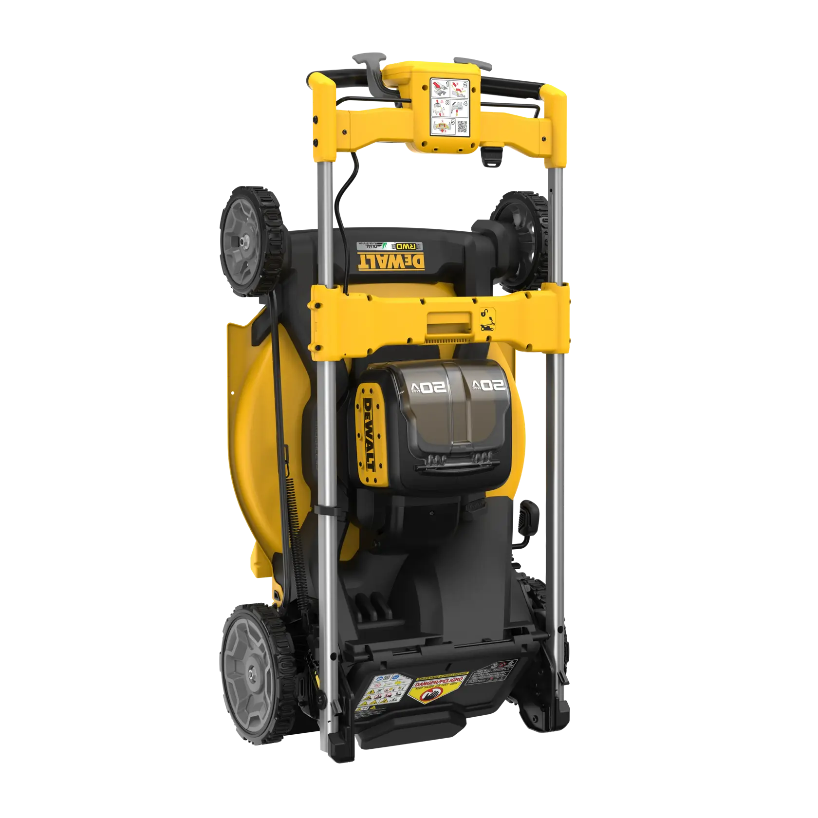DEWALT® 2x20V MAX* XR Cordless Self-Propelled Mower with (2) 10.0 Ah Batteries and Charger thumbnail 7