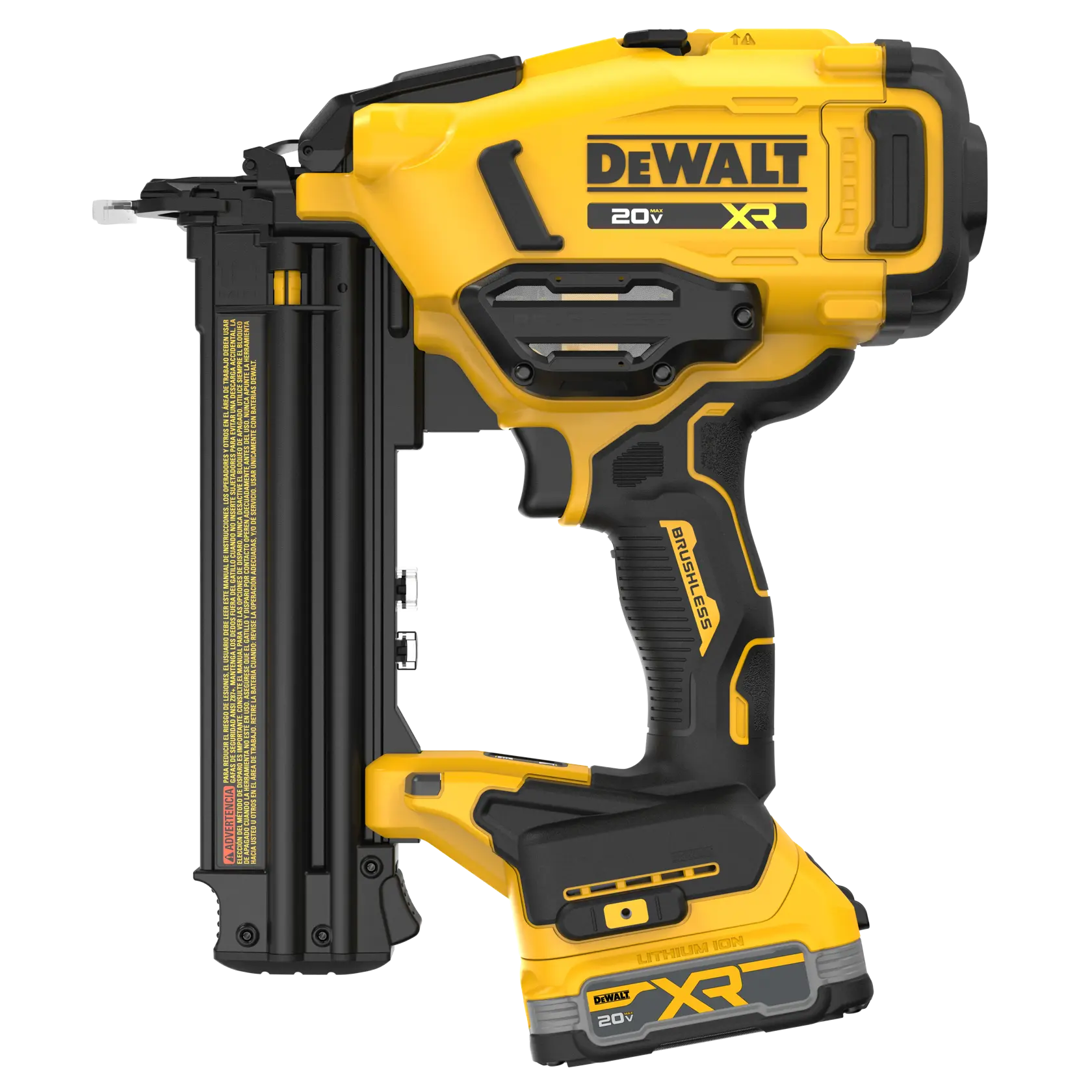 Kitted tool shown from side view