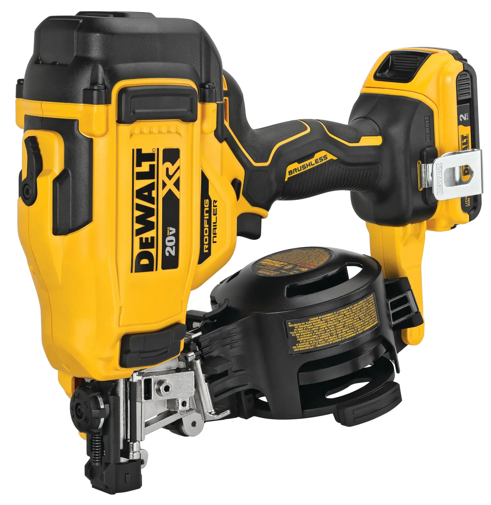 Cordless Coil Roofing Nailer