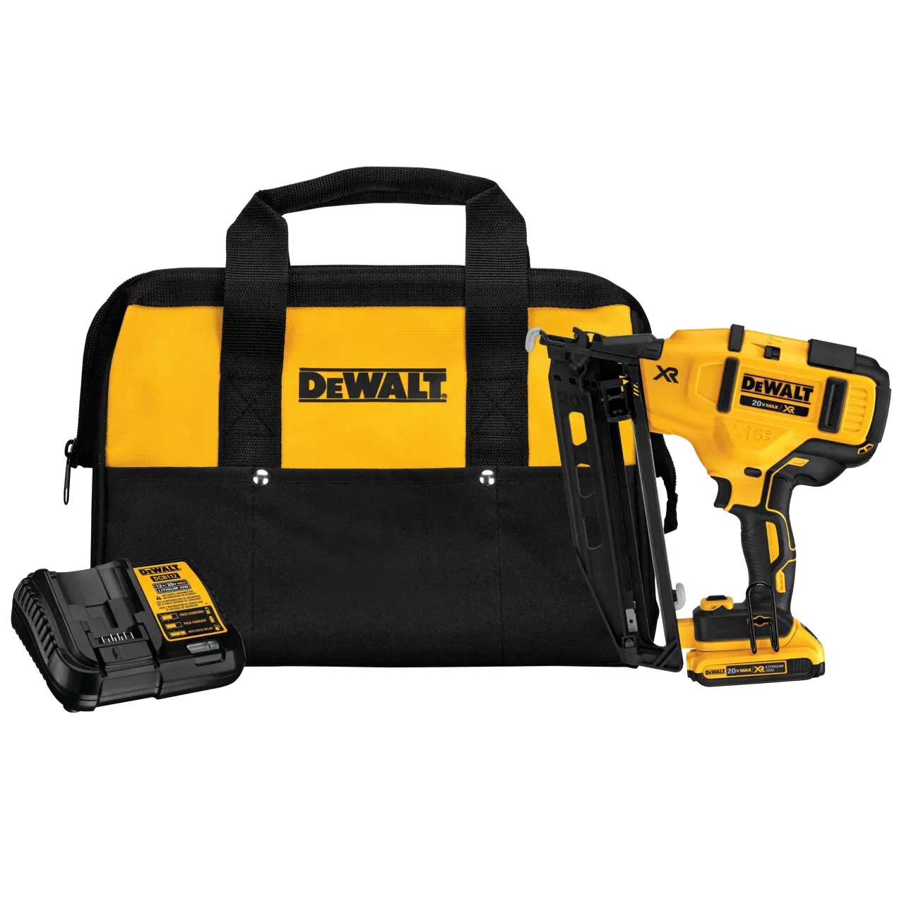 20V MAX XR 16ga Angld Finish Nailer Kit
