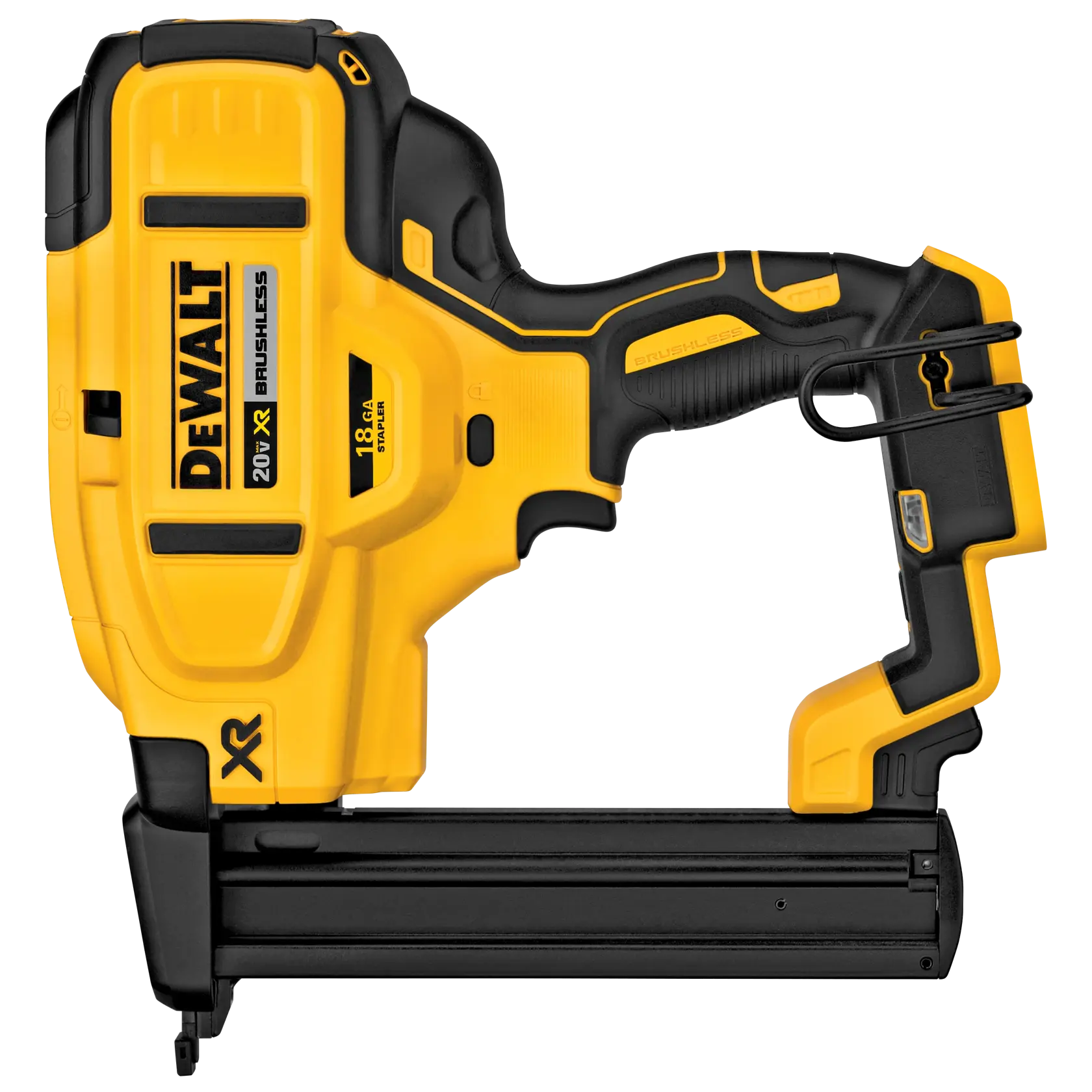 Profile of a  XR 18 GA Cordless Narrow Crown Stapler