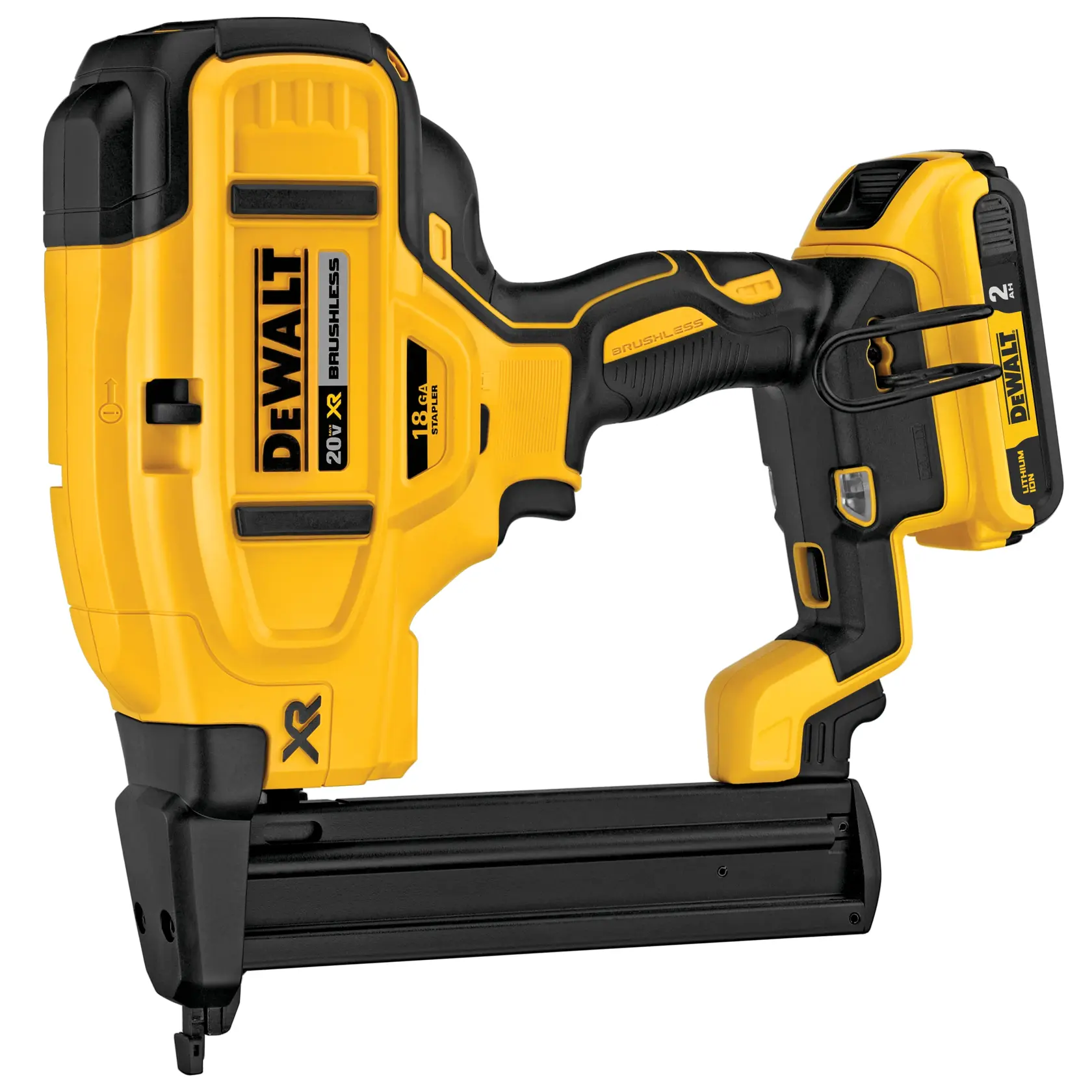 Profile of a  XR 18 GA Cordless Narrow Crown Stapler