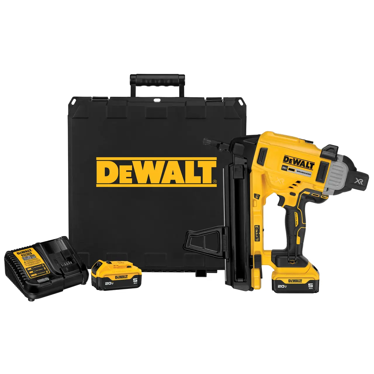 20V MAX XR Cordless Concrete Nailer Kit