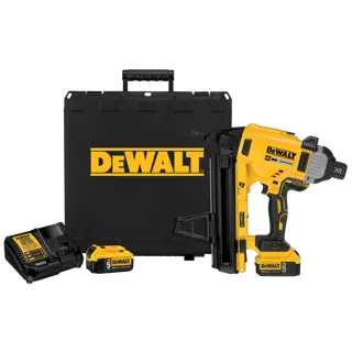 Cordless Concrete Nailer Kit.