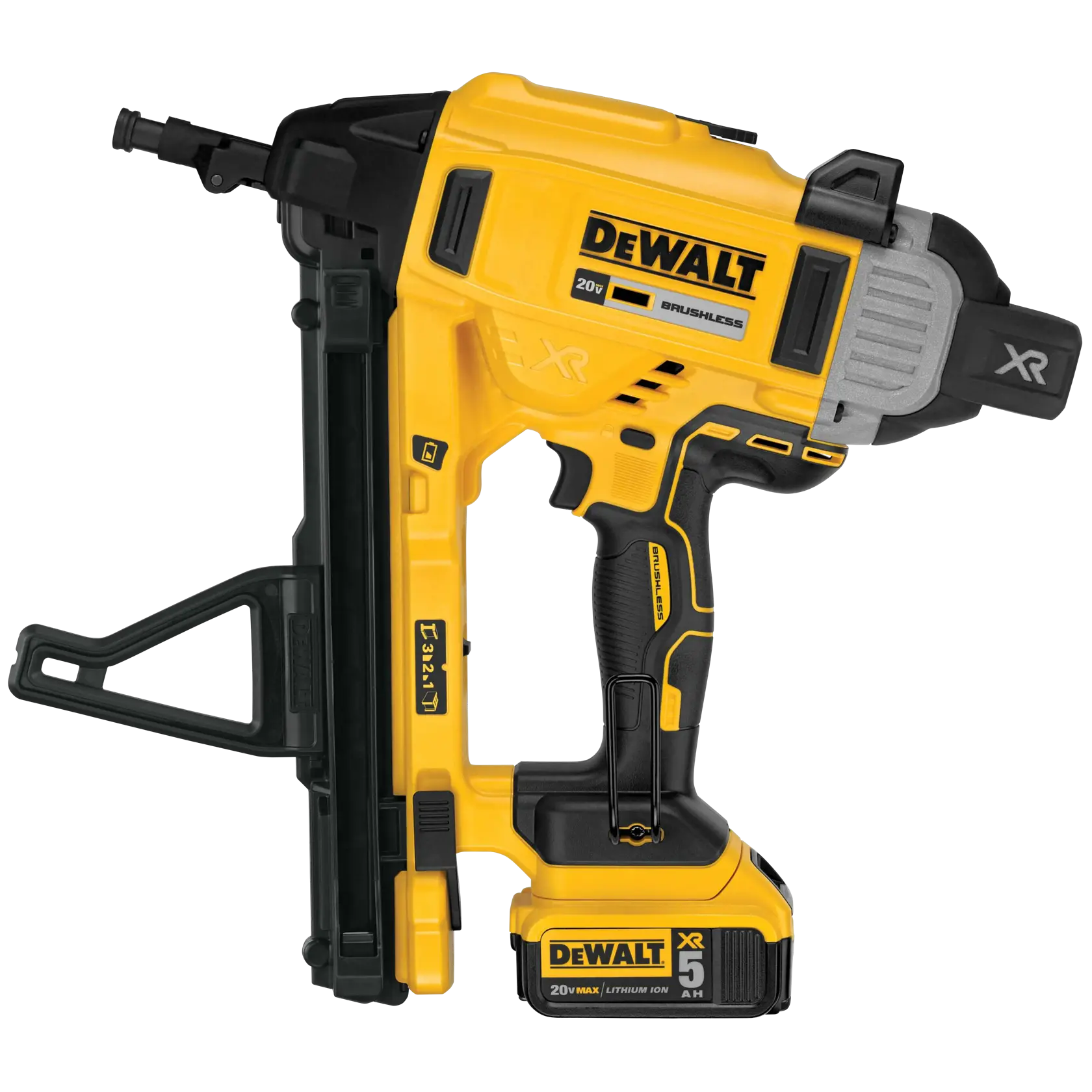 DEWALT® 1-in. Magazine Cordless Concrete Nailer Kit