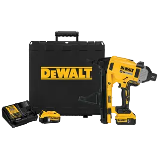 Magazine Cordless Concrete Nailer with  battery kit.