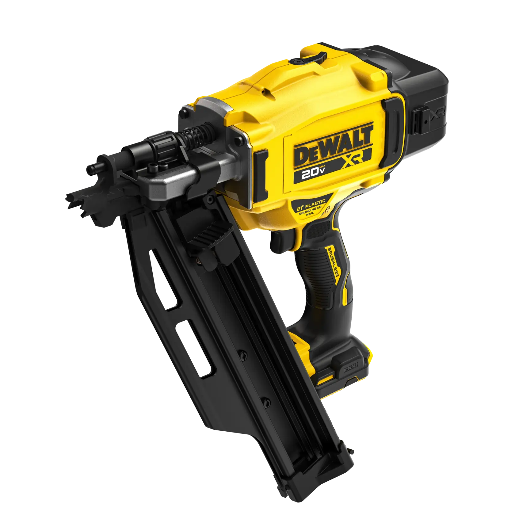 DEWALT® 20V MAX* XR®  Brushless Cordless 21° Plastic Collated Framing Nailer (Tool Only) thumbnail 5