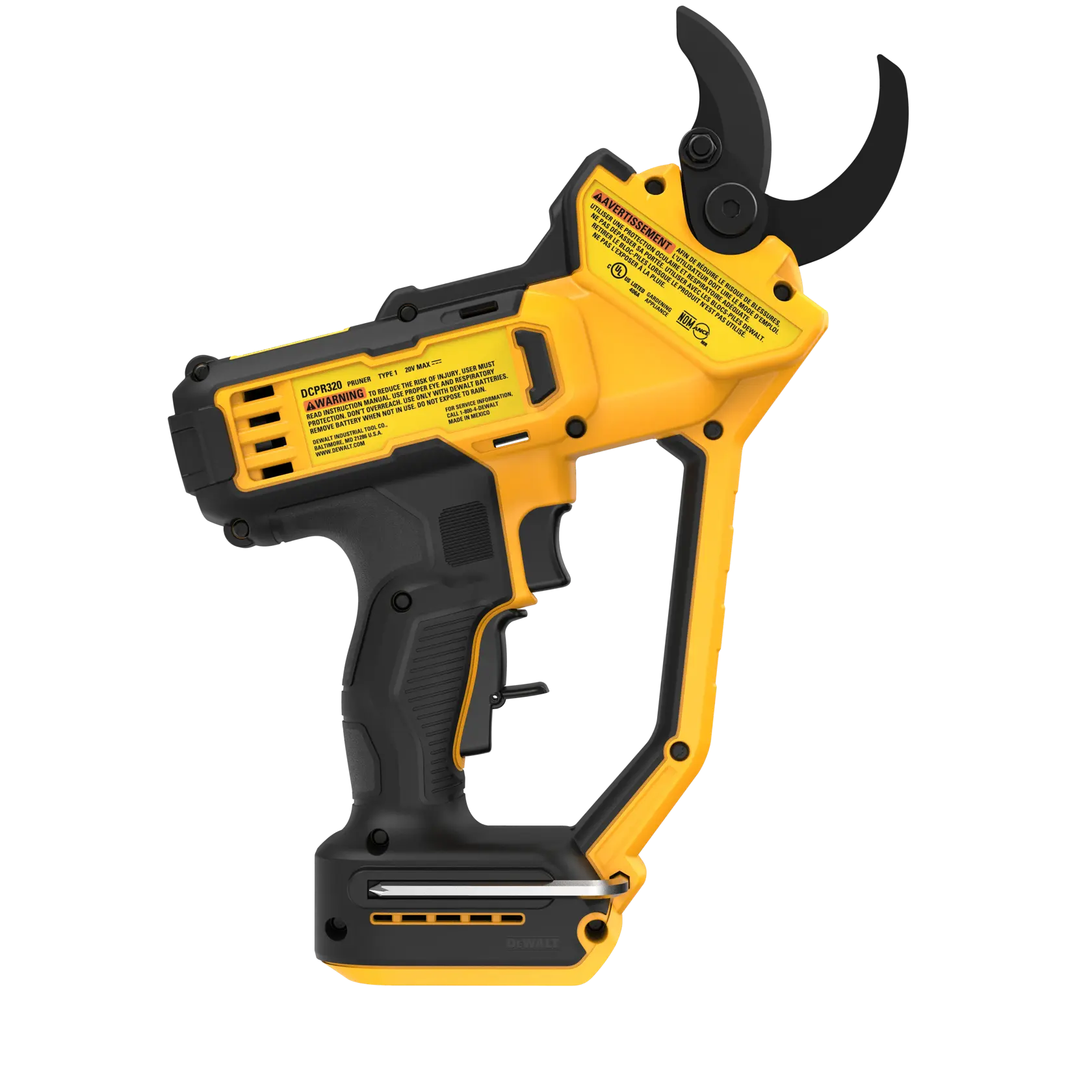 DEWALT® 20V MAX* 1-1/2-in. Cordless Pruner (Tool Only) thumbnail 4