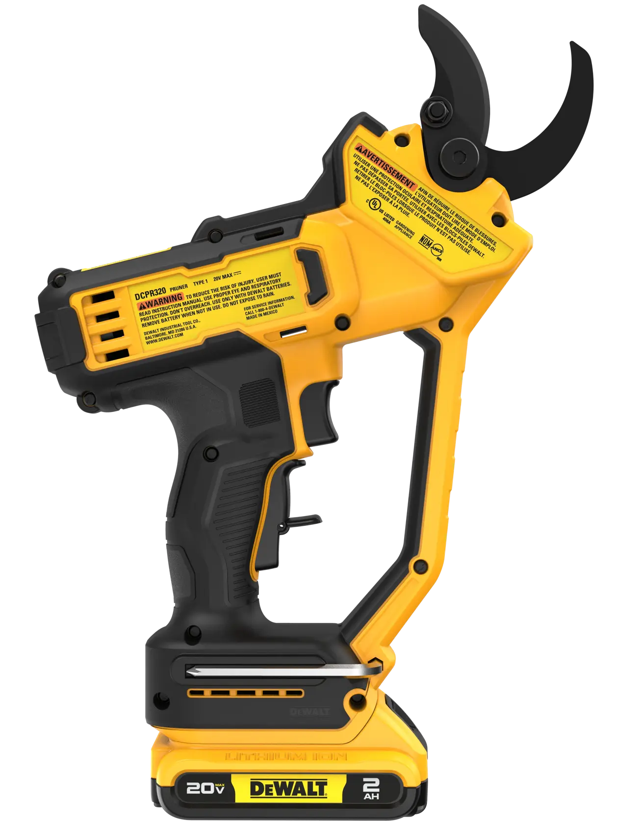 DEWALT® 20V MAX* 1-1/2-in. Cordless Pruner Kit thumbnail 4