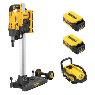 DEWALT POWERSHIFT™ 6.375IN CORE DRILL STAND KIT on white background