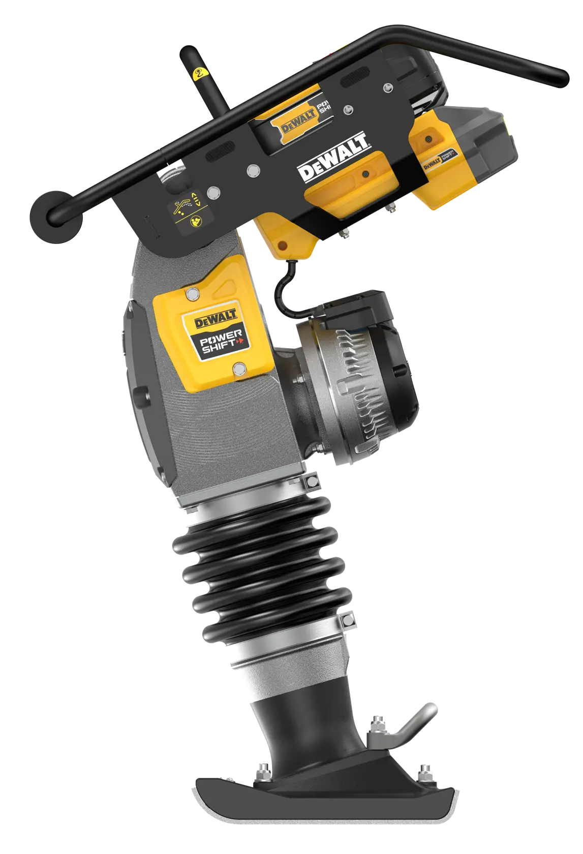 DEWALT POWERSHIFT™ 60Kg CLASS RAMMER  on white background