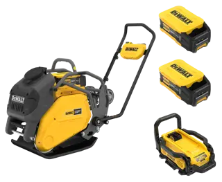DEWALT POWERSHIFT™ FWRD PLATE COMPACTOR on white background