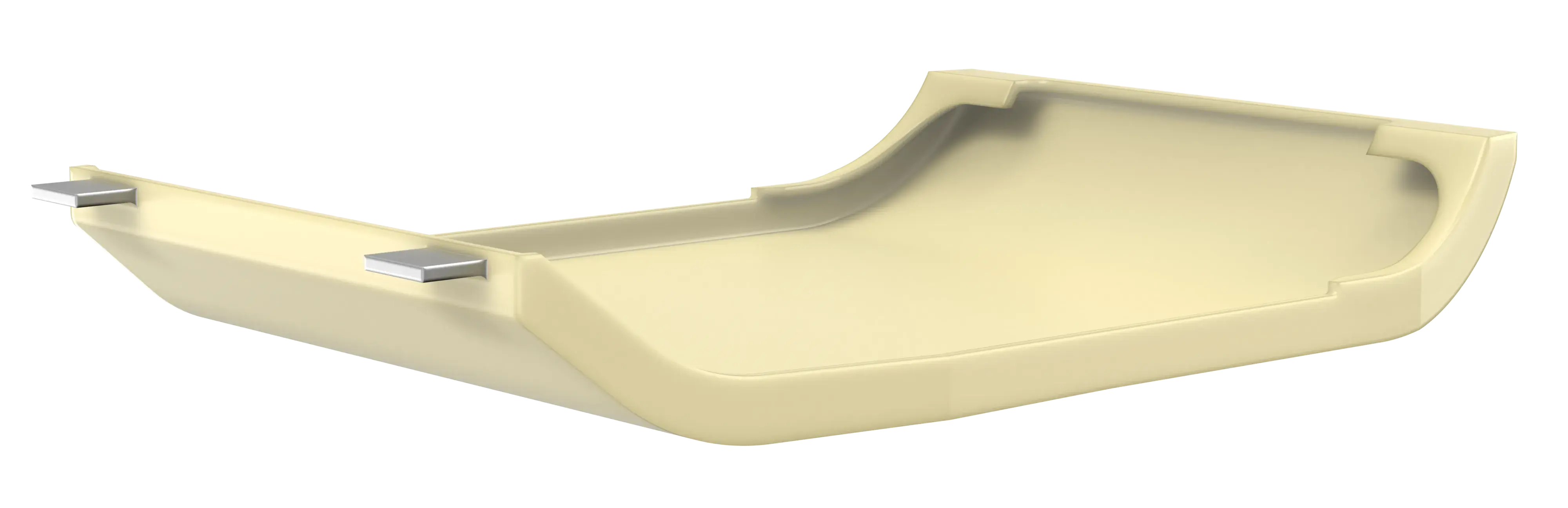 Plate compactor mat on white background