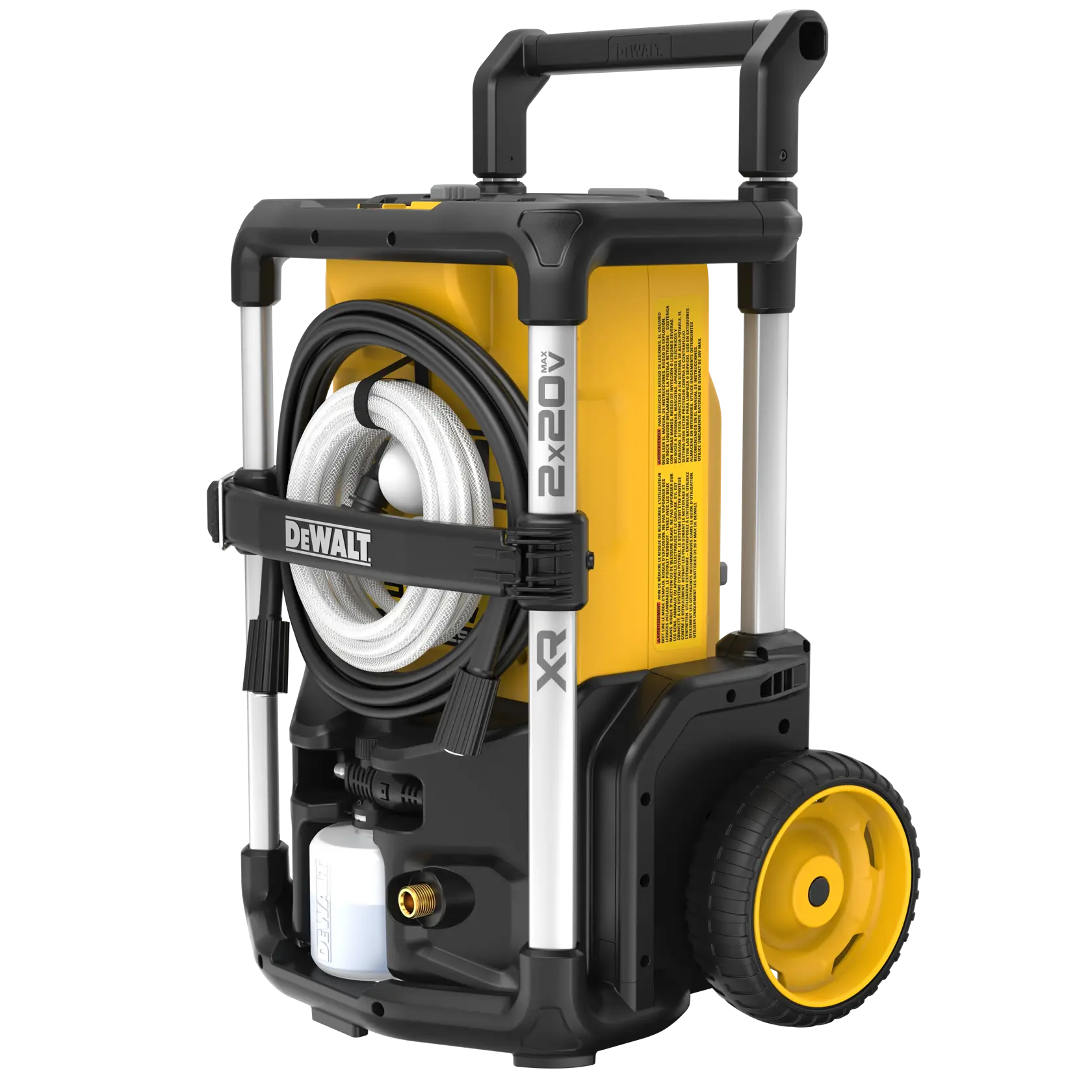 DEWALT® 2X20V MAX* 1600 MAX PSI** 1.2 GPM Brushless Cordless Pressure Washer Kit